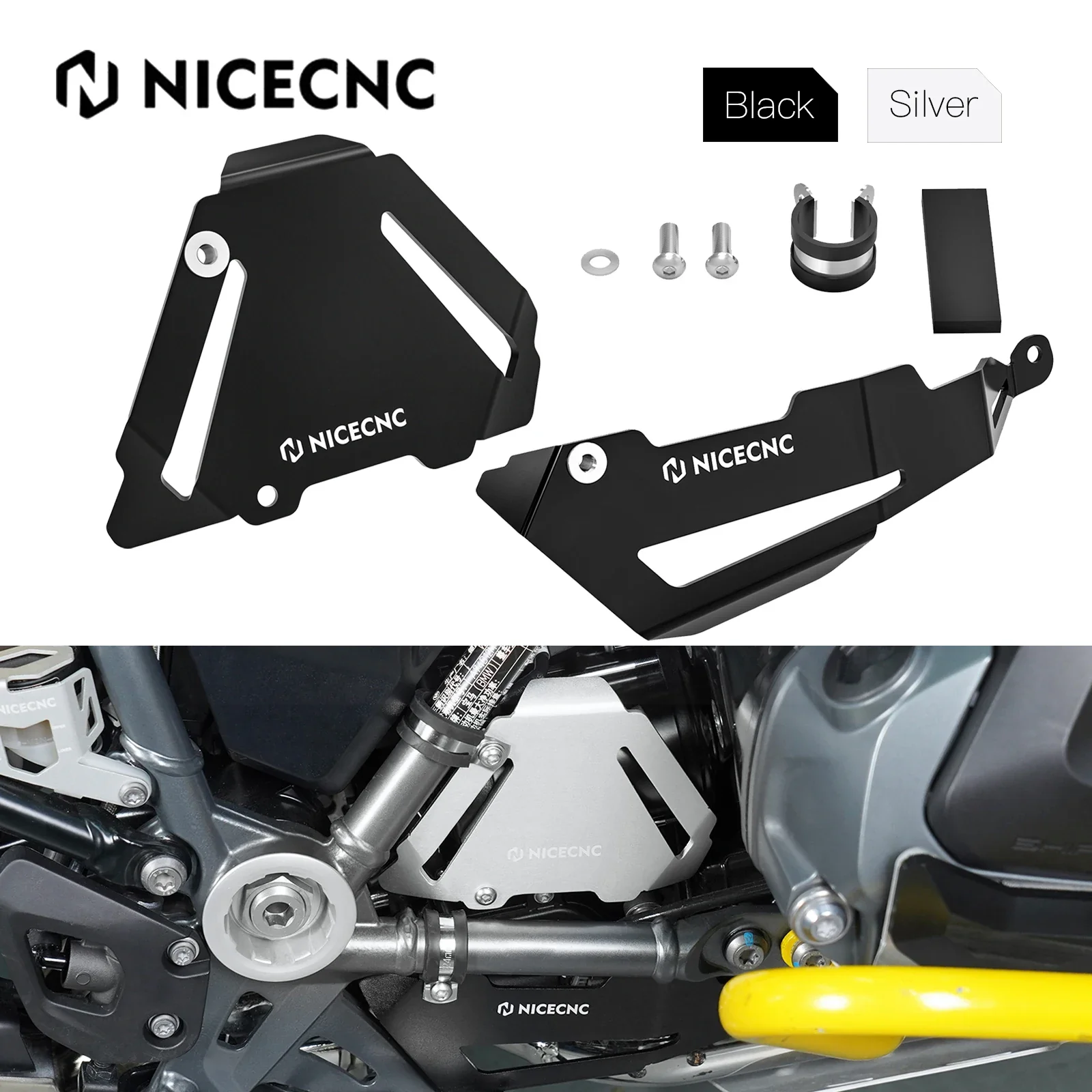 Exhaust Flap Control Guard For BMW R1200GS Adv 2013-2018 R1250GS Adv 2019-2024 - Image 16