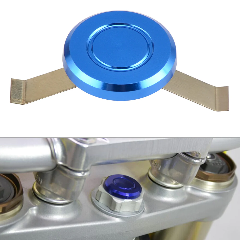 Steering Stem Nut Cap Cover For Honda Suzuki BMW Yamaha Kawasaki Husqvarna - Image 2