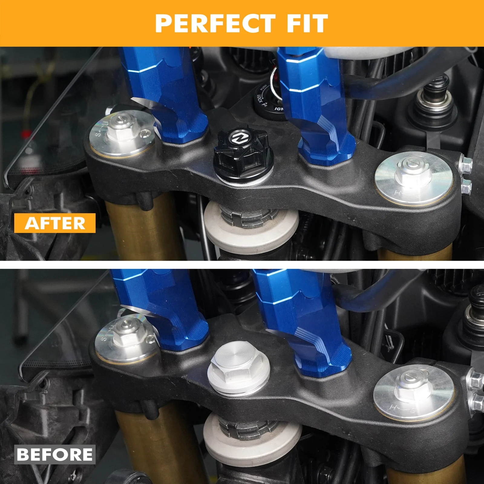 Steering Stem Nut For Yamaha Tenere 700/XTZ 700 2019-2024 - Image 2