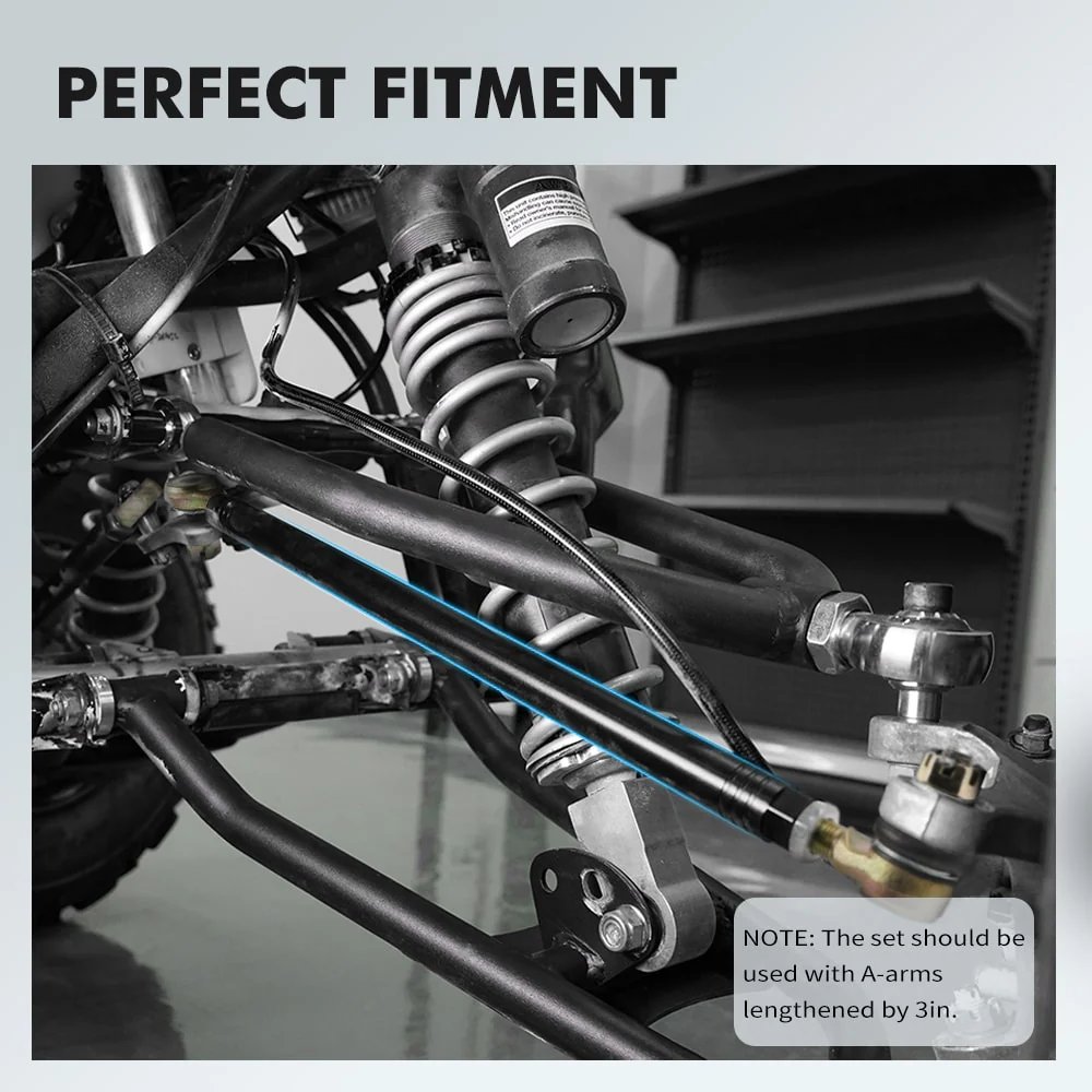 Steering Tie Rods Ball Joint Kit For Yamaha Raptor 700 2013-2023 700R 2009-2024 - Image 3