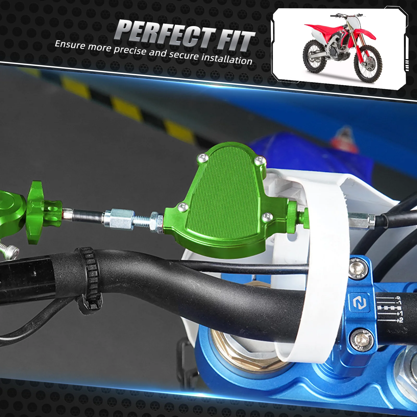 Stunt Clutch Easy Pull Cable System For Honda Kawasaki Suzuki Yamaha Triumph - Image 12