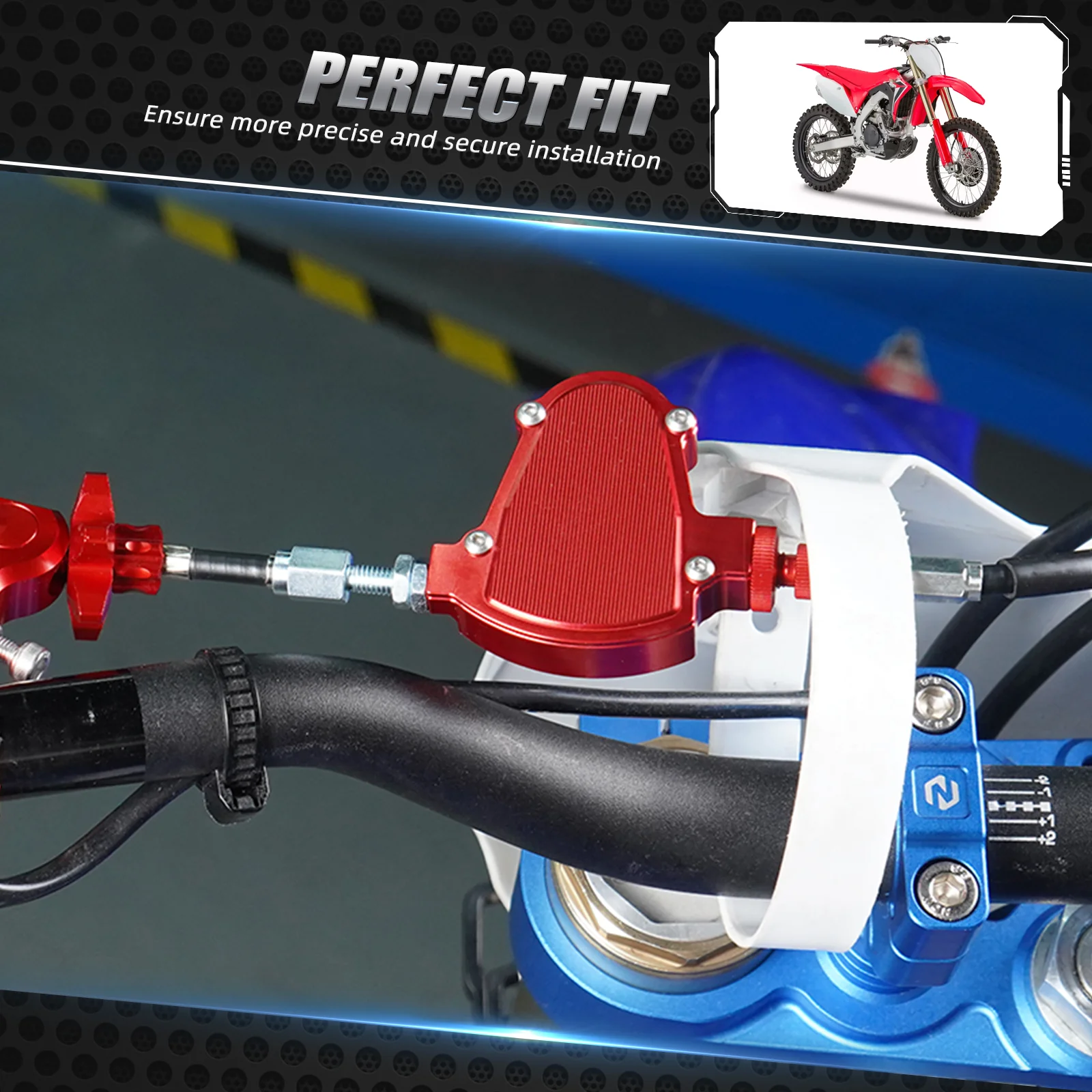 Stunt Clutch Easy Pull Cable System For Honda Kawasaki Suzuki Yamaha Triumph - Image 2