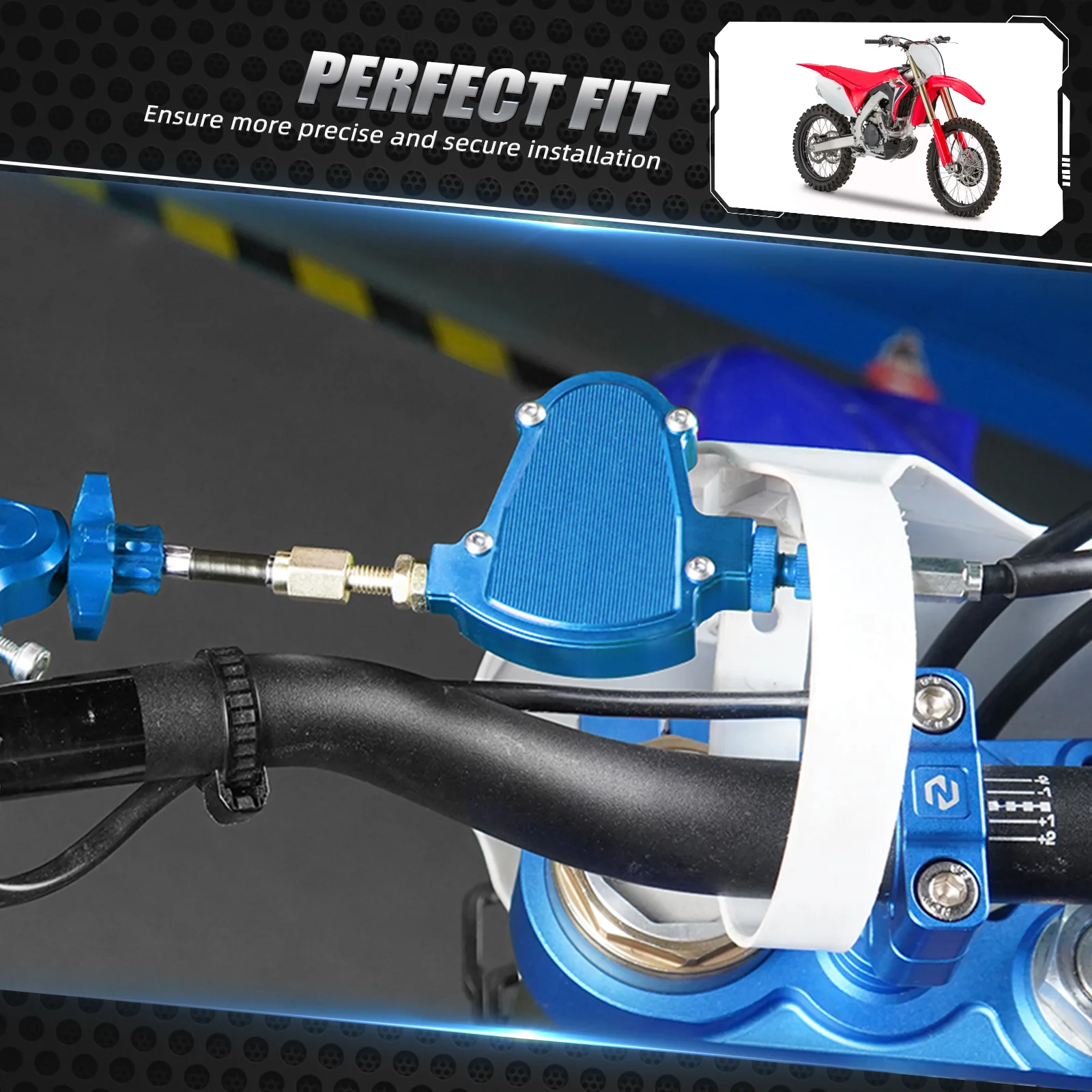 Stunt Clutch Easy Pull Cable System For Honda Kawasaki Suzuki Yamaha Triumph - Image 3
