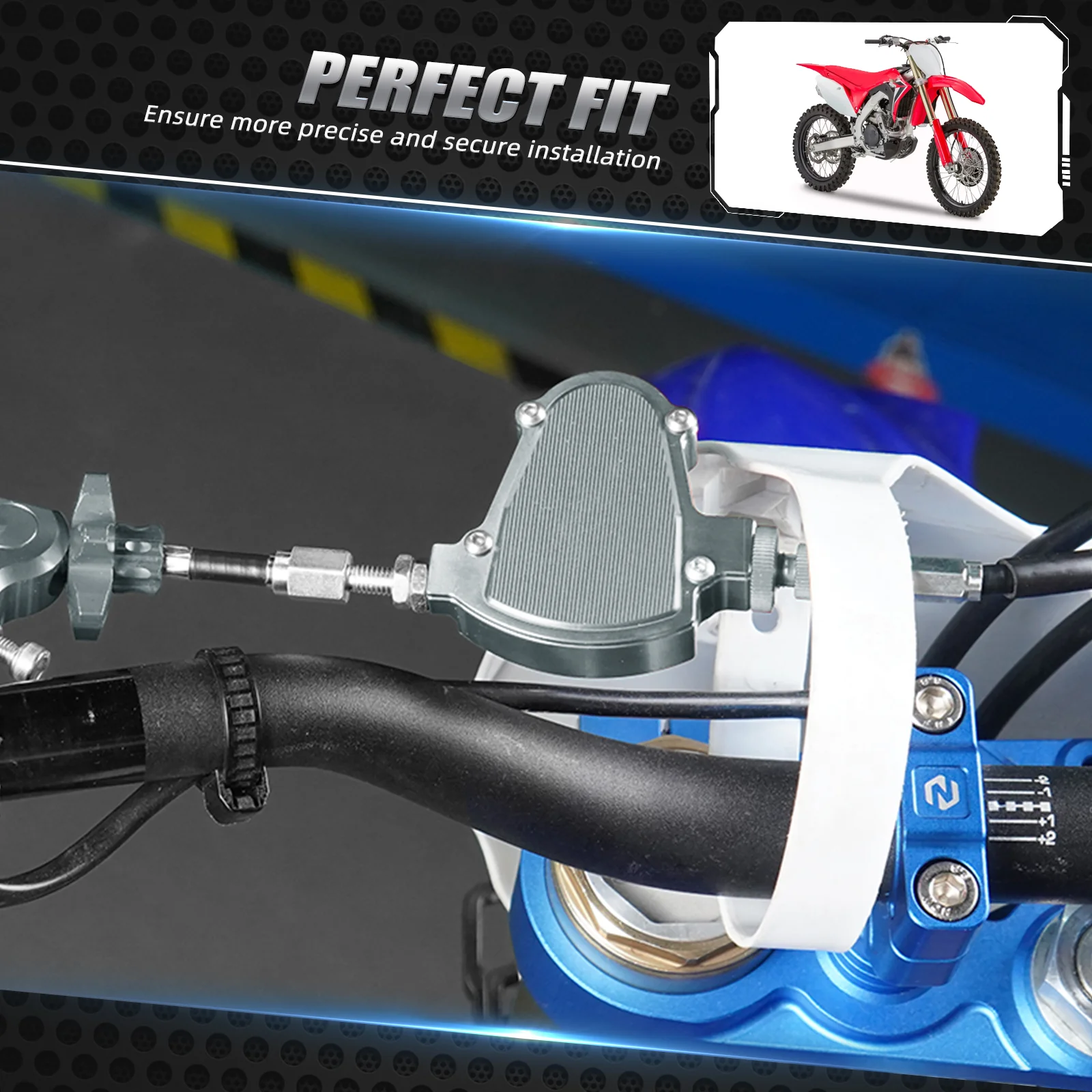 Stunt Clutch Easy Pull Cable System For Honda Kawasaki Suzuki Yamaha Triumph - Image 6