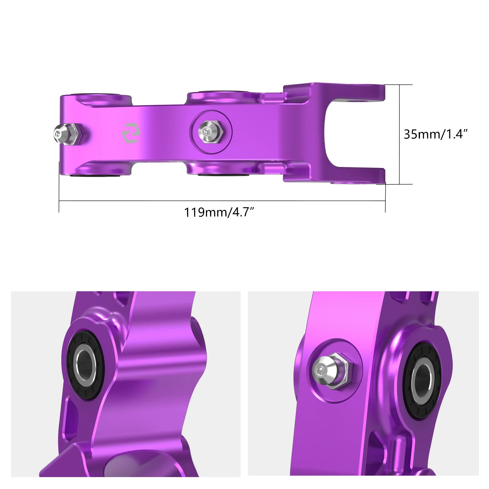 20MM Rise Rear Suspension Linkage For Surron Light Bee X / S/ L1E Segway X160 X260 - Image 6
