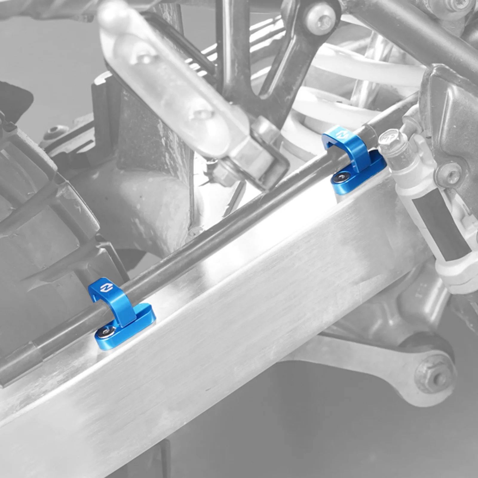 Rear Brake Line Hose Guides Clamps For Suzuki DR650 SE DRZ400S RMZ 250 450 - Image 2