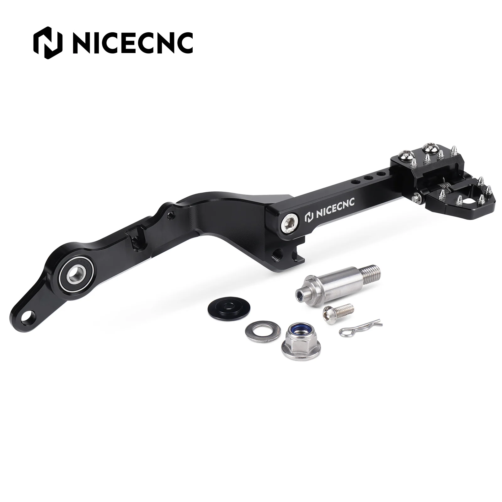 Adjustable Dual Control Rear Brake Pedal Lever For Suzuki DR650 S / SE 1996-2025