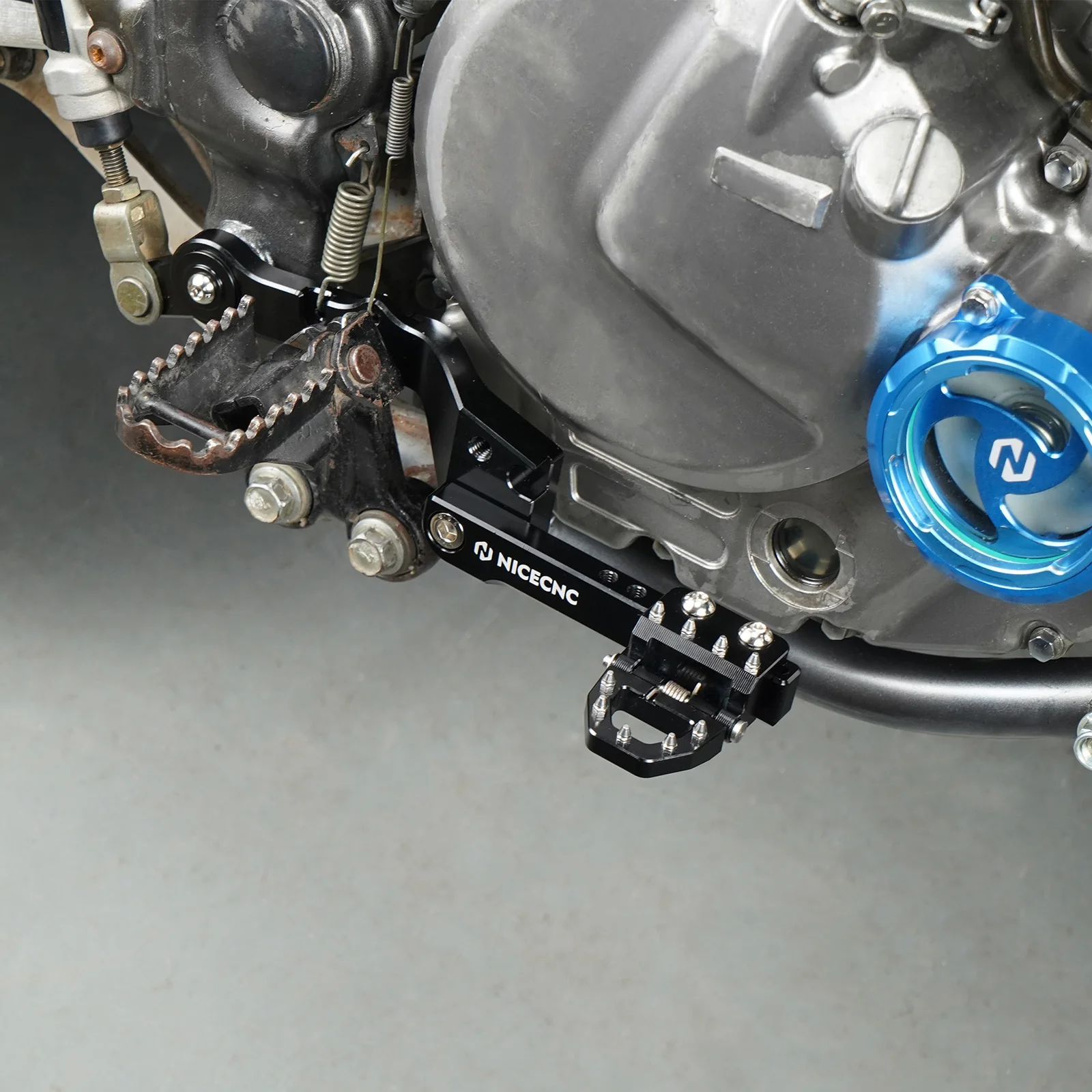 Adjustable Dual Control Rear Brake Pedal Lever For Suzuki DR650 S / SE 1996-2025 - Image 2