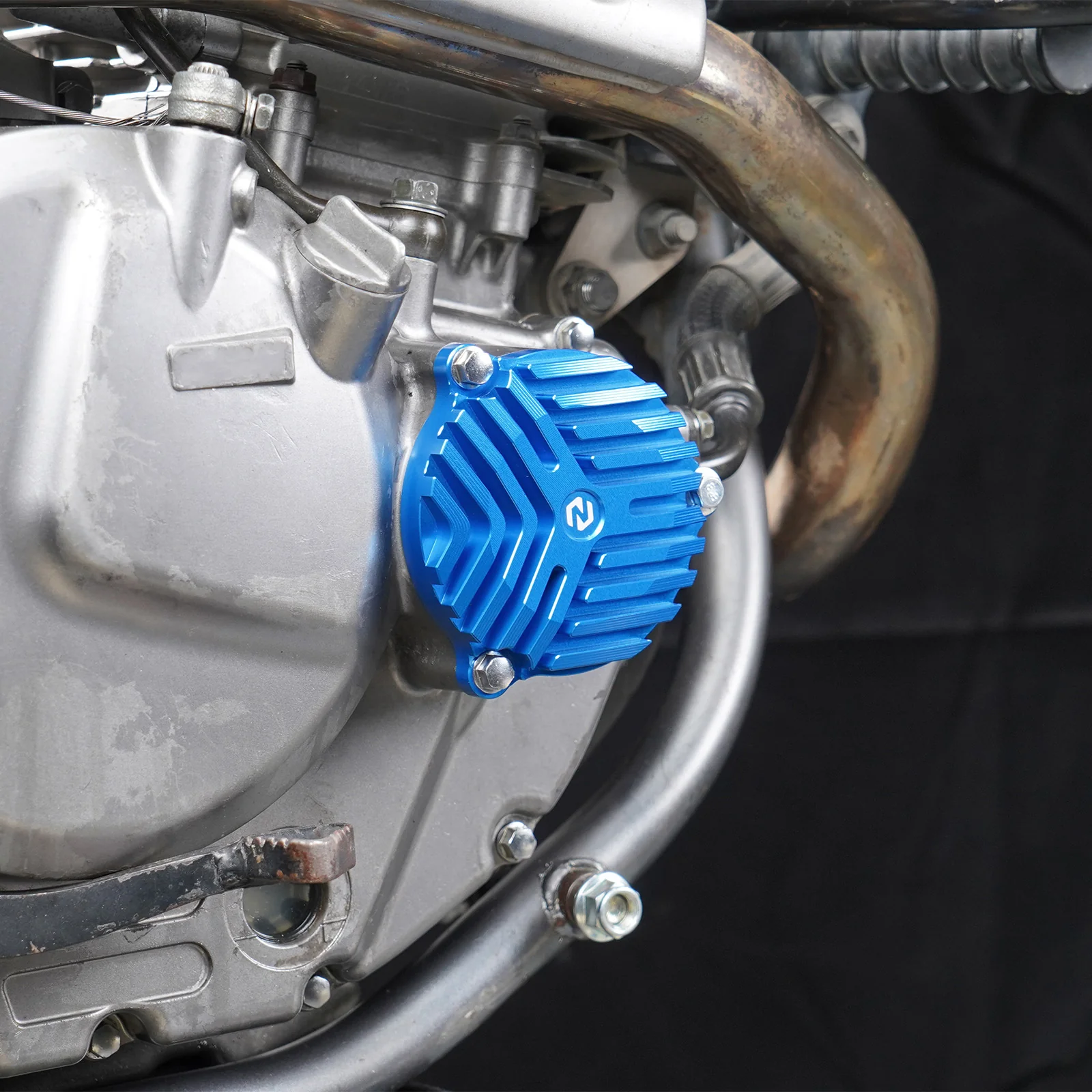 Finned Heat Sink Engine Oil Filter Cover Cap For Suzuki DR650 S / SE 1996-2024 - Image 3