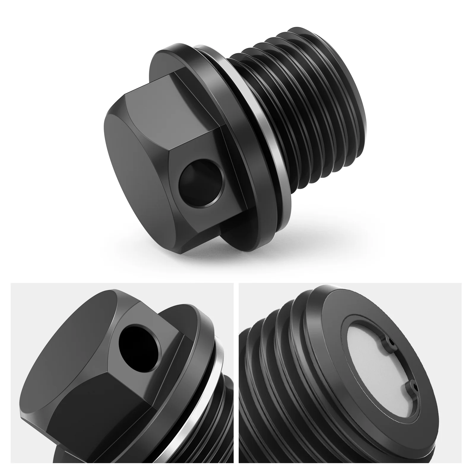 Magnetic 14mm Engine Oil Drain Plug Bolt For Suzuki DR650 S / SE 1996-2024 - Image 5