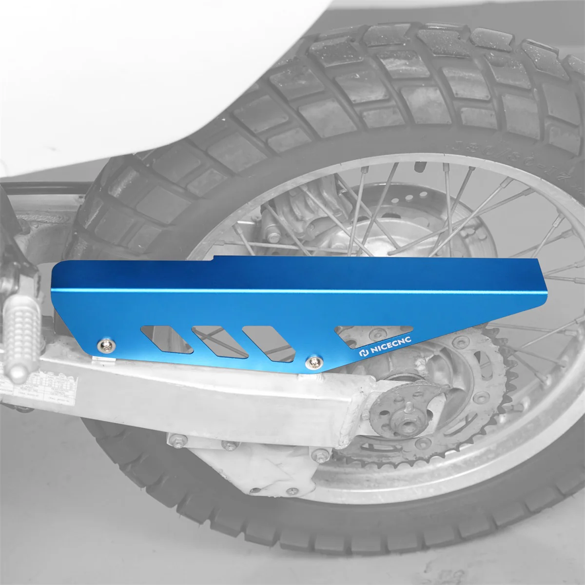 Rear Sprocket Cover Chain Guide Guard Protector For Suzuki DR650 S / SE - Image 3