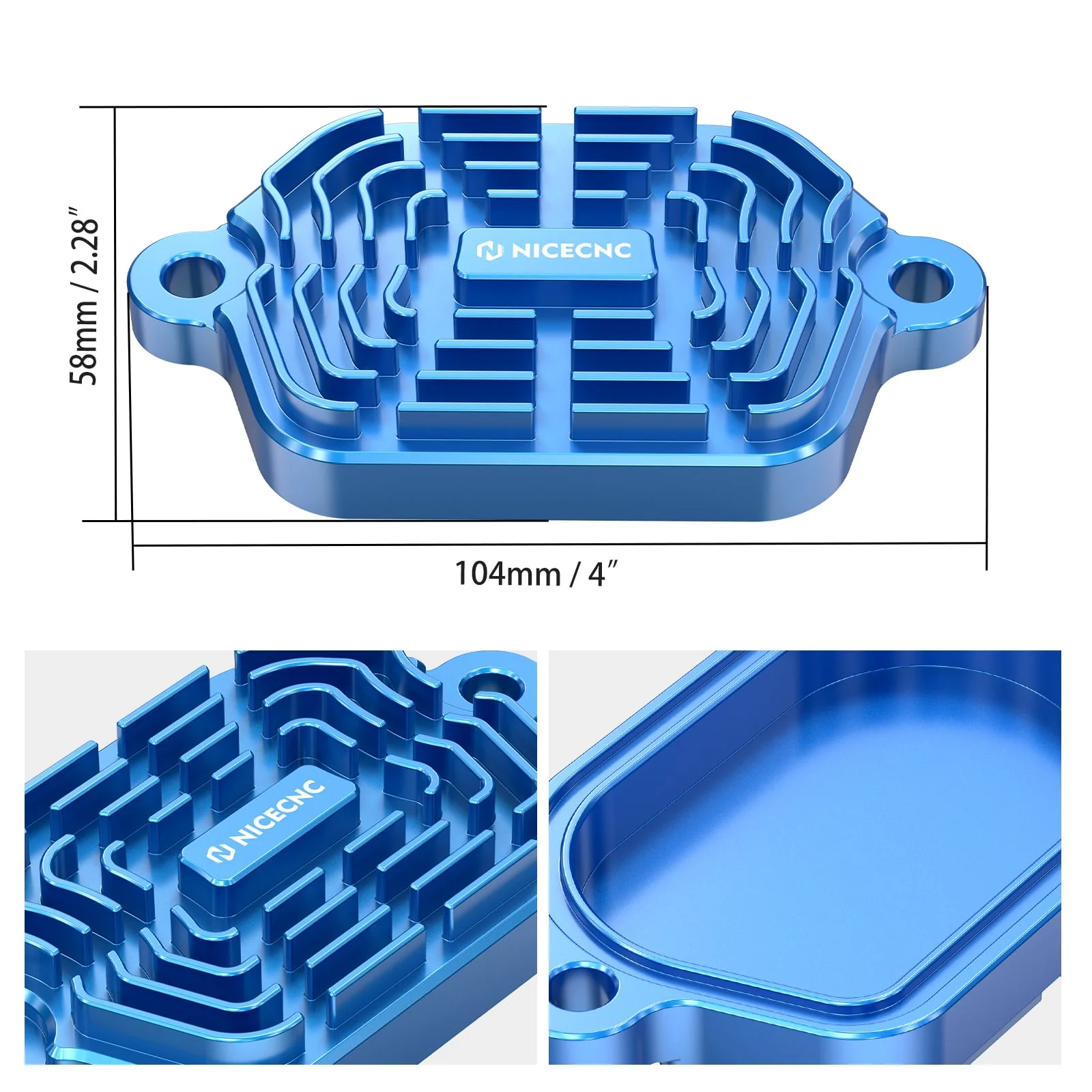 Finned Engine Valve Covers w/Rings Kit For Suzuki DR650 S / SE 1996-2024 - Image 8