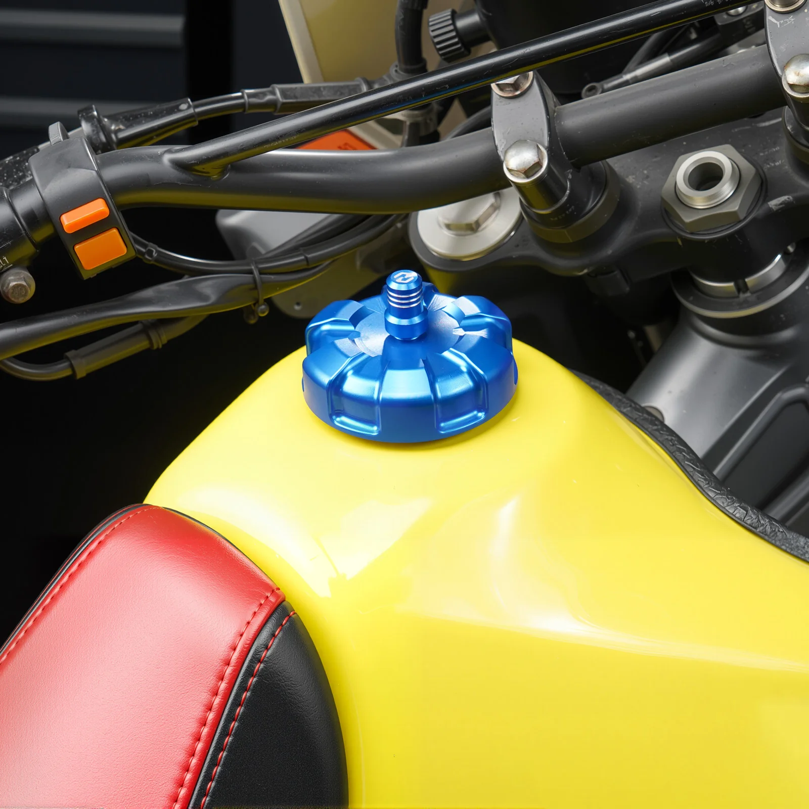 Vented Gas Tank Cap Cover For Suzuki DR650 S / SE 1996–2019 - Image 16
