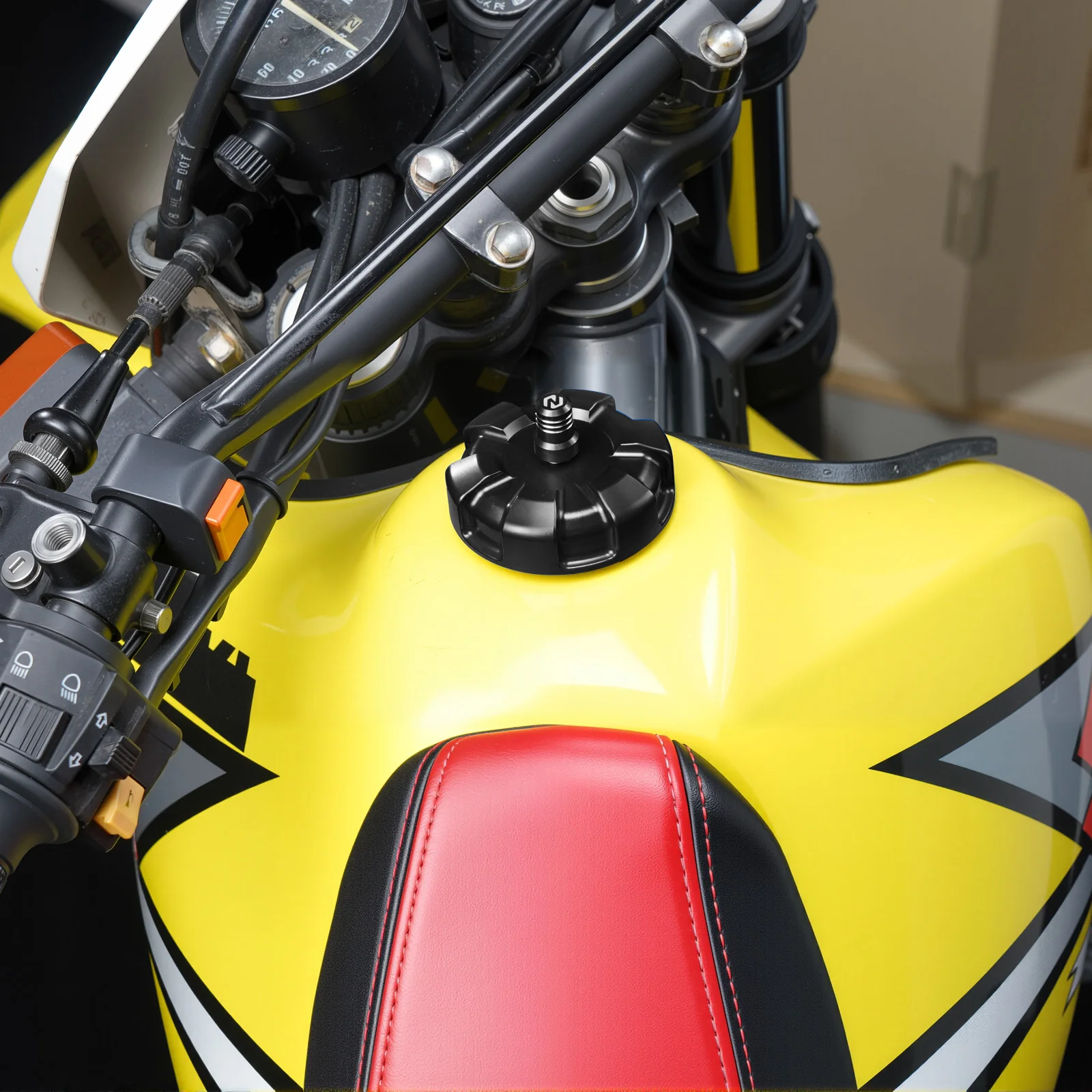 Vented Gas Tank Cap Cover For Suzuki DR650 S / SE 1996–2019 - Image 7