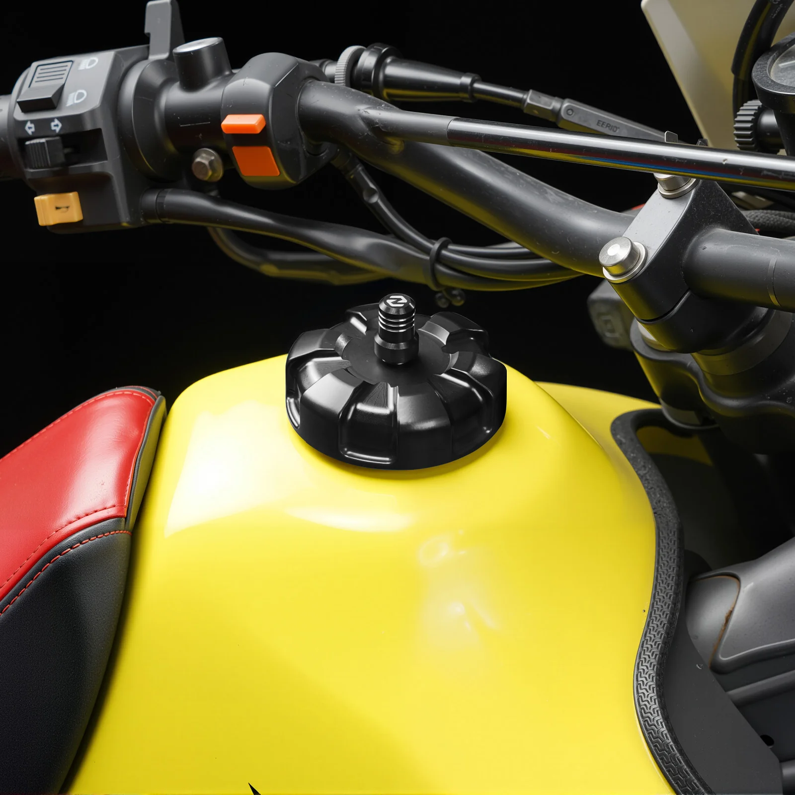 Vented Gas Tank Cap Cover For Suzuki DR650 S / SE 1996–2019 - Image 8