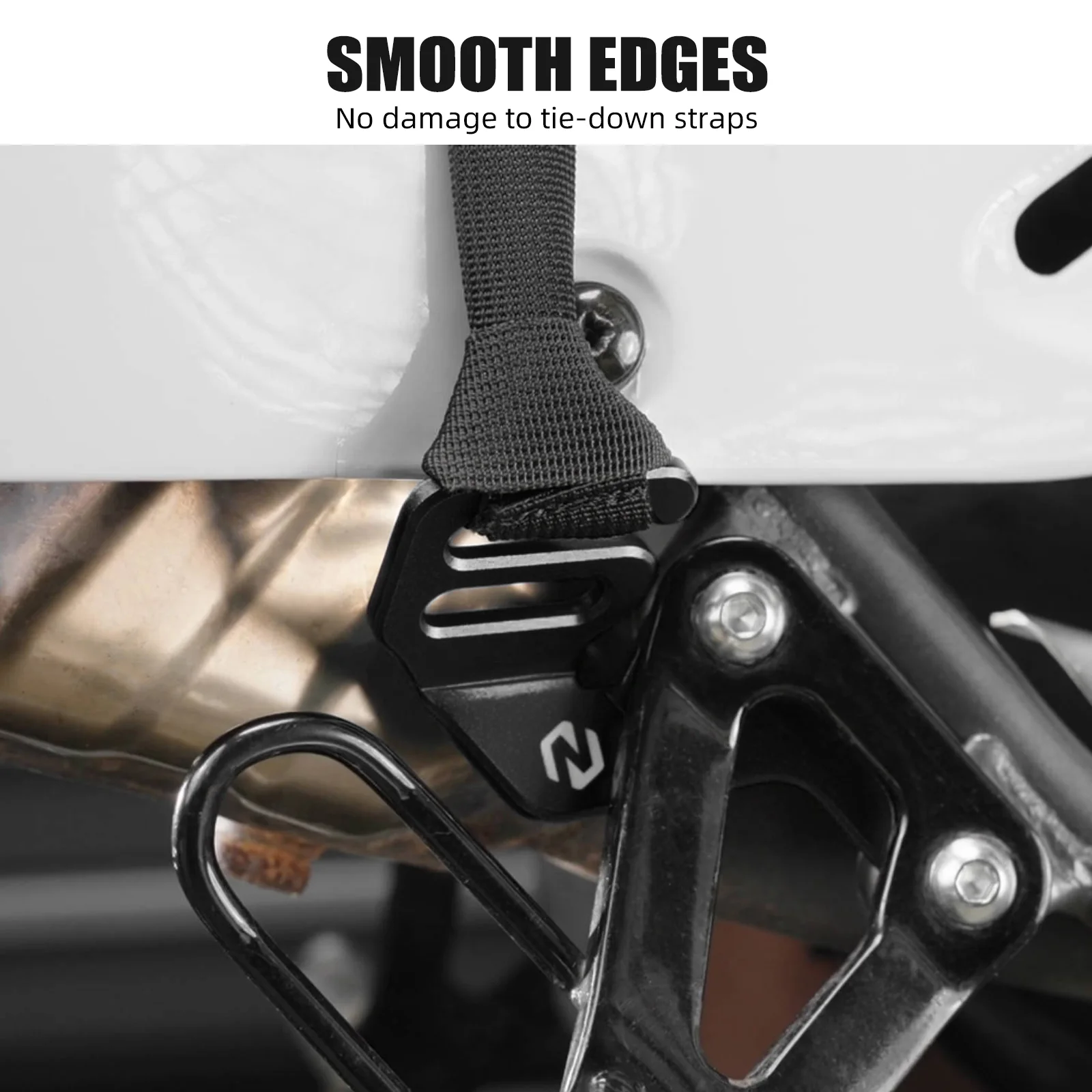Tie Down Brackets Side Luggage Rack Holders For Suzuki DR650 S / SE 1996-2025 - Image 2