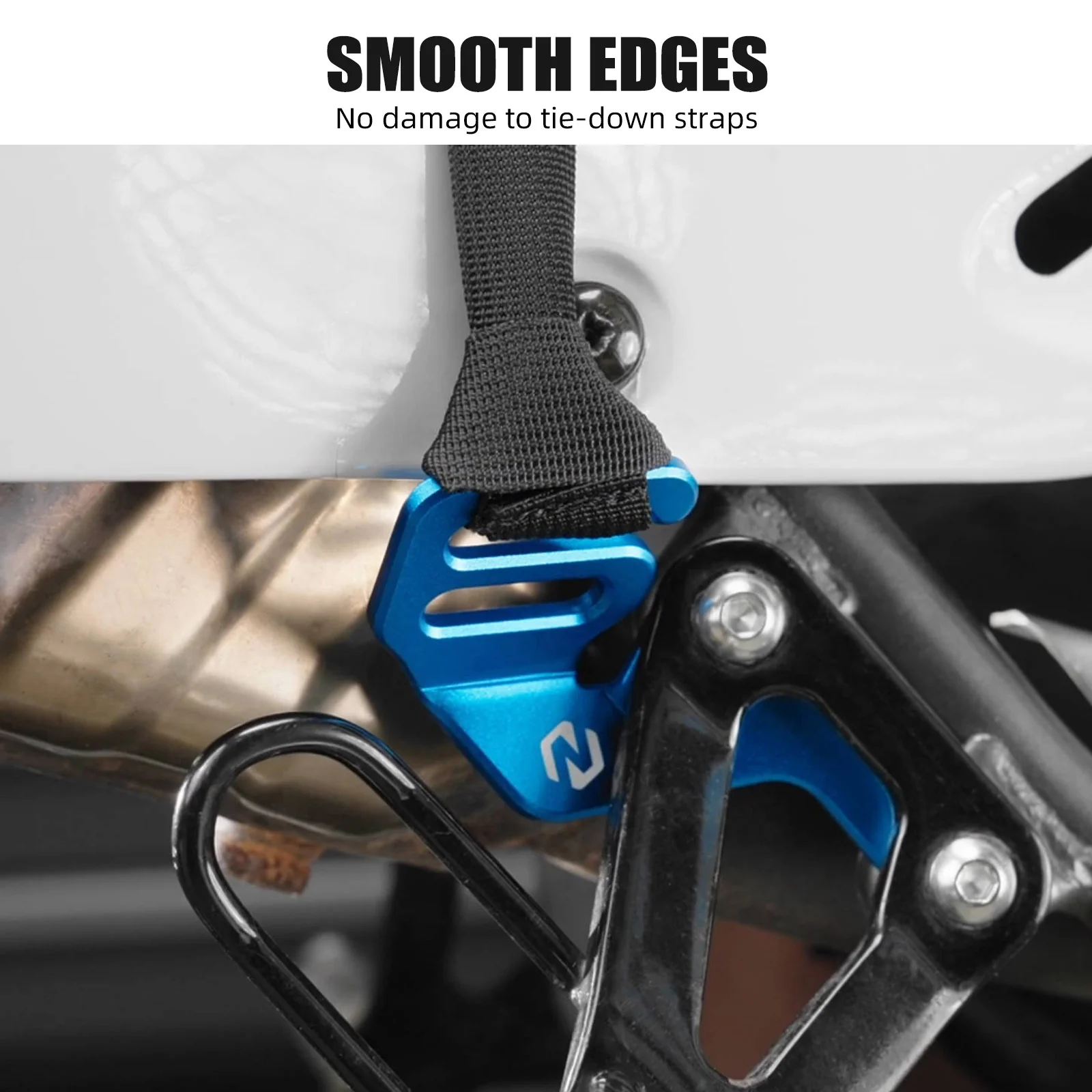 Tie Down Brackets Side Luggage Rack Holders For Suzuki DR650 S / SE 1996-2025 - Image 3