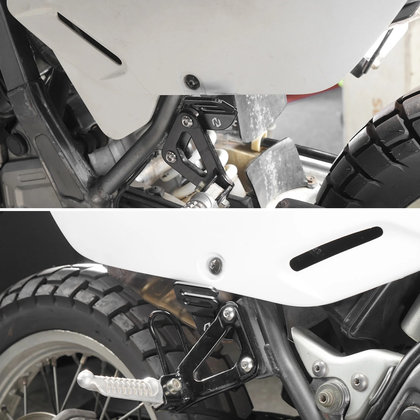 Tie Down Brackets Side Luggage Rack Holders For Suzuki DR650 S / SE 1996-2025 - Image 4