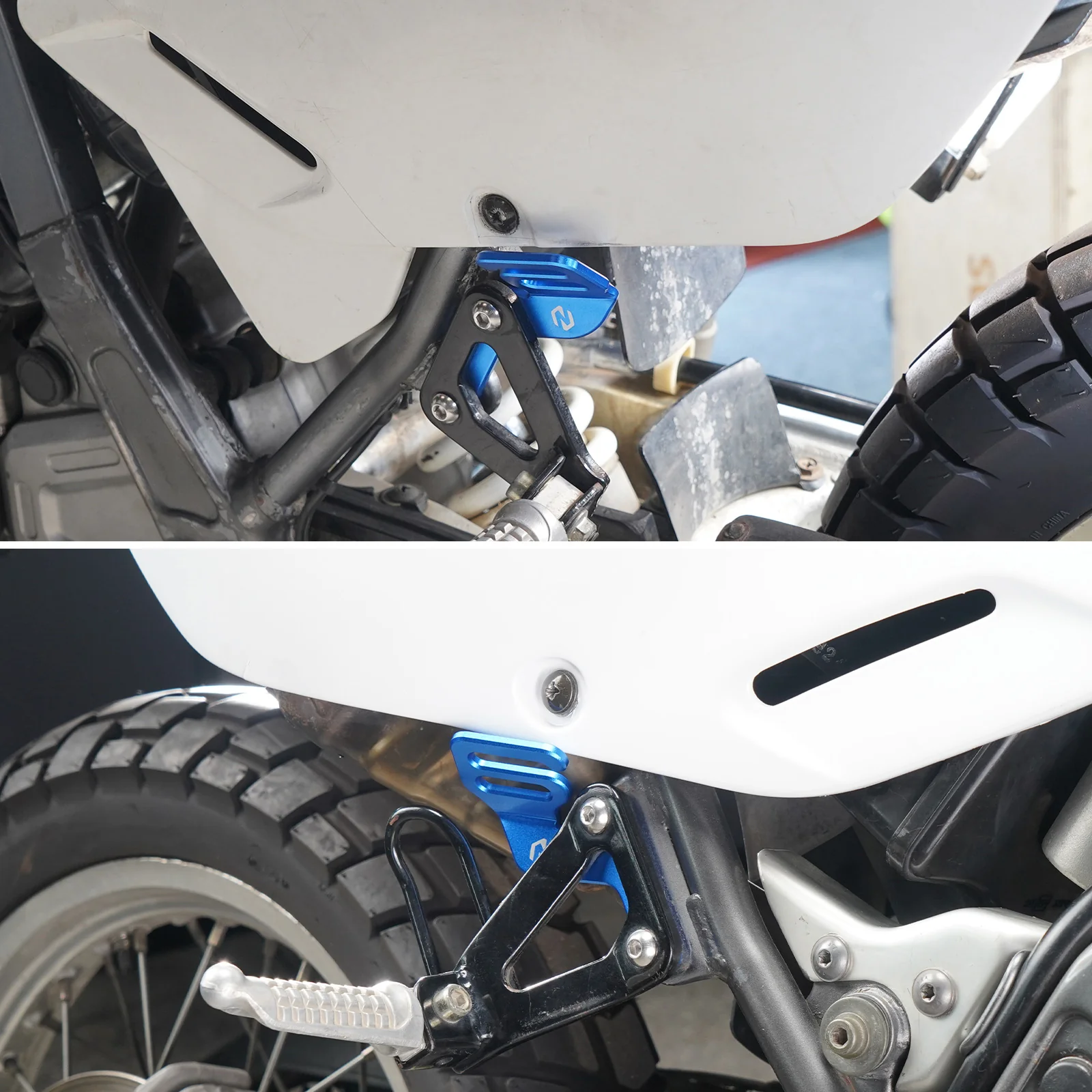 Tie Down Brackets Side Luggage Rack Holders For Suzuki DR650 S / SE 1996-2025 - Image 5