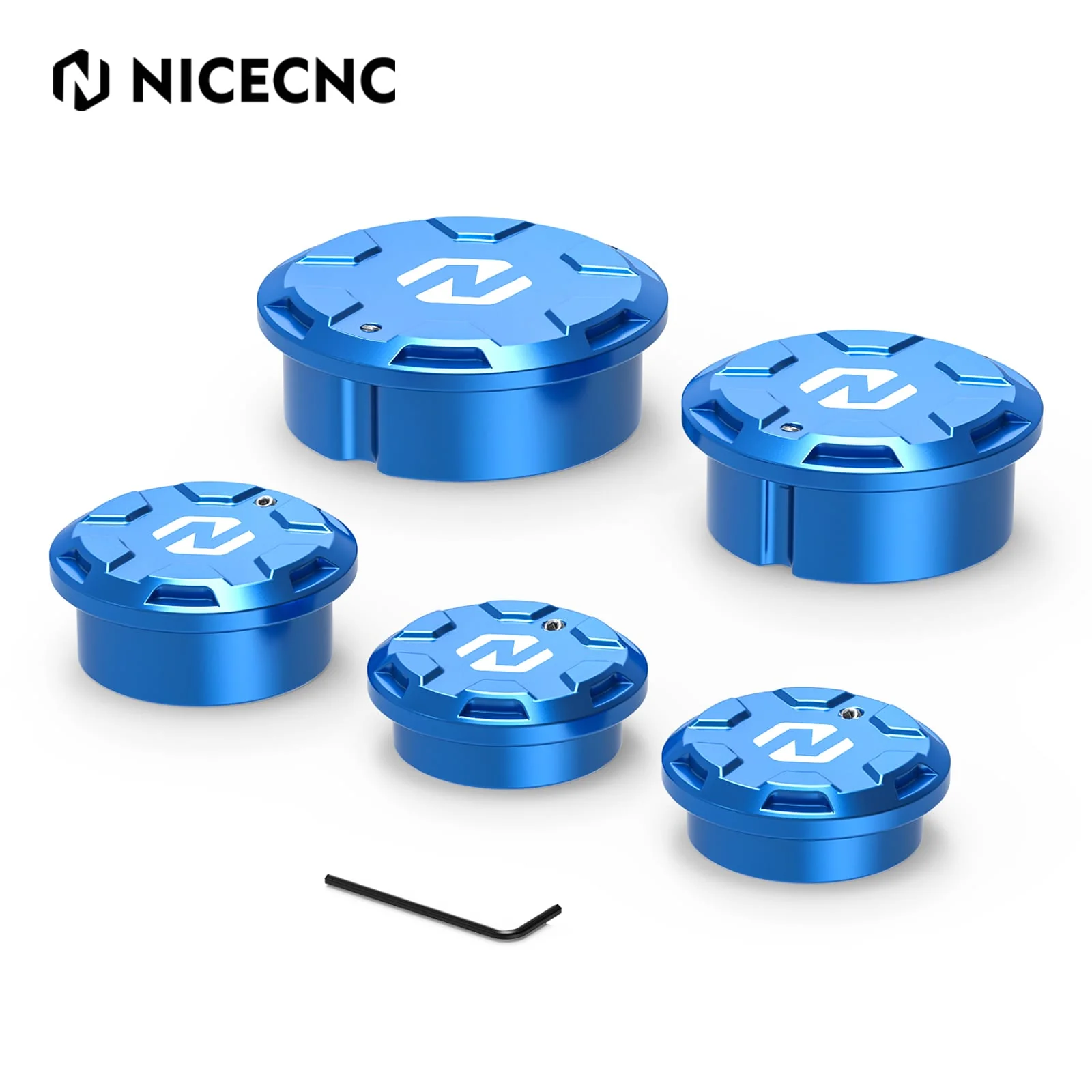 Swingarm Pivot Shaft Hole Block Caps Plugs Set For Suzuki DR650 S / SE 1996-2024 - Image 11