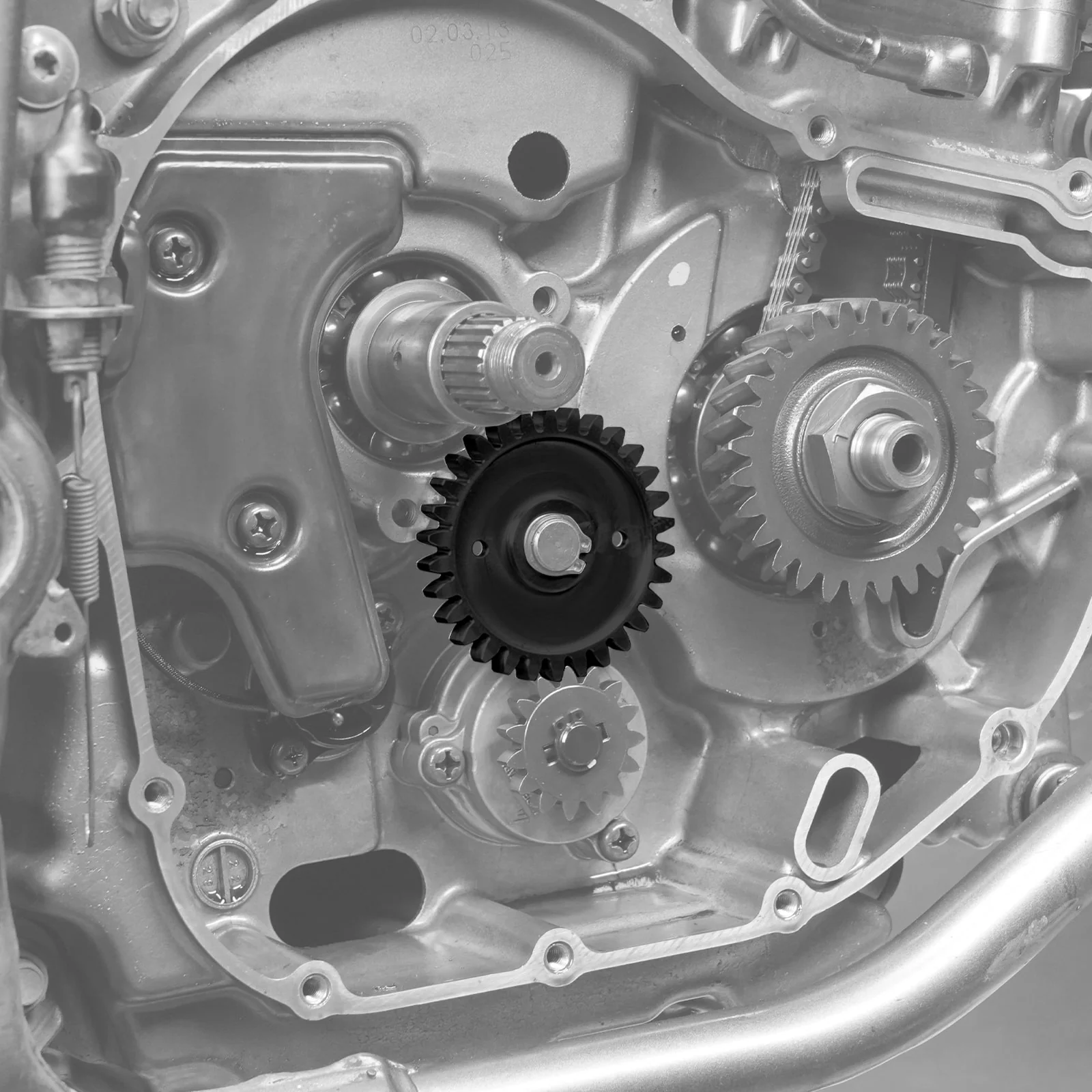 7075 Aluminum Engine Oil Pump Idler Gear CNC For Suzuki DR650 S / SE 1996–2025 - Image 2