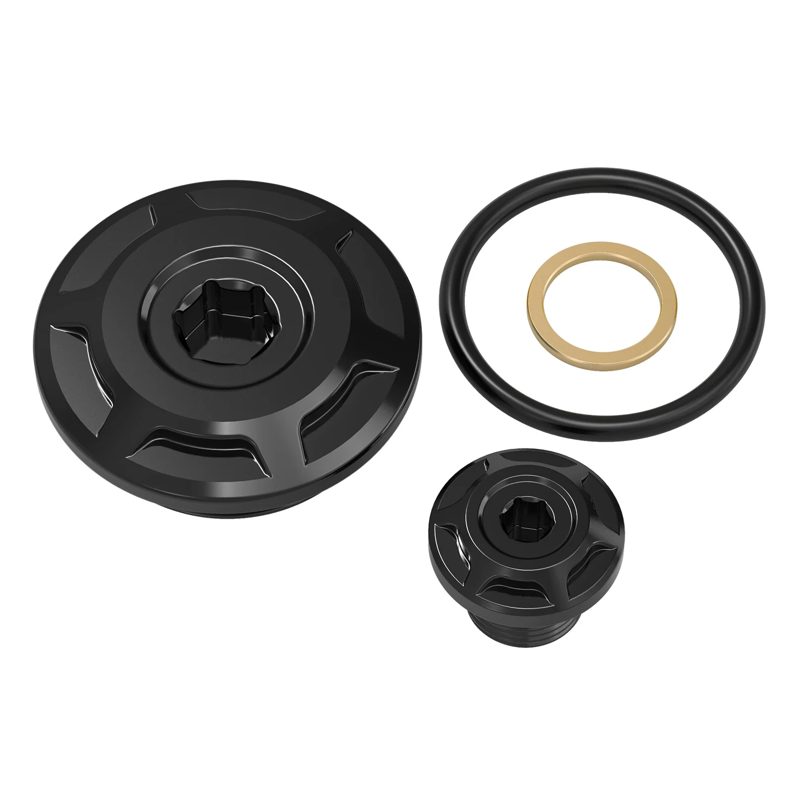 Engine Timing Crankshaft Inspection Plugs Caps For Suzuki DR650 S / SE 1996-2025 - Image 4