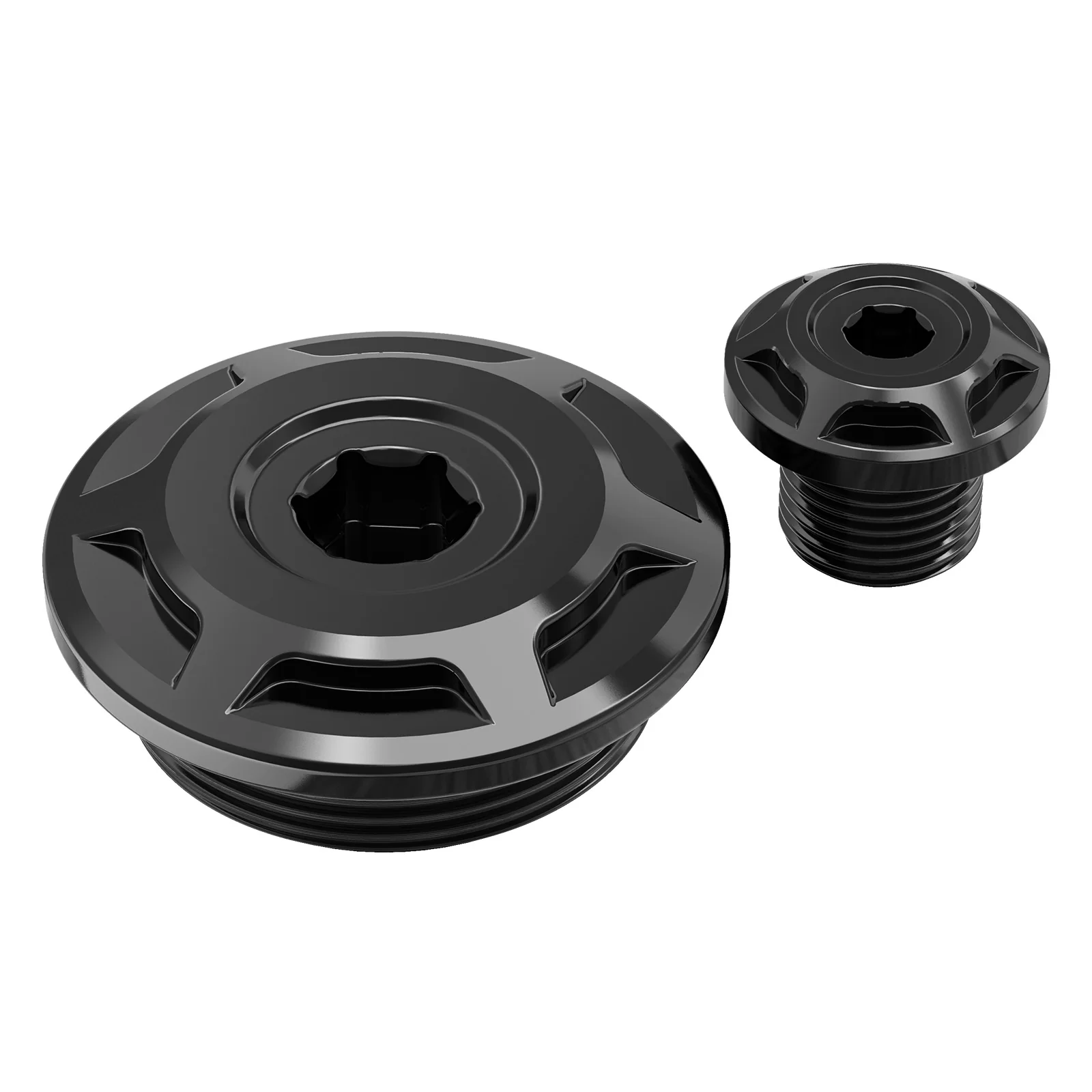 Engine Timing Crankshaft Inspection Plugs Caps For Suzuki DR650 S / SE 1996-2025 - Image 8