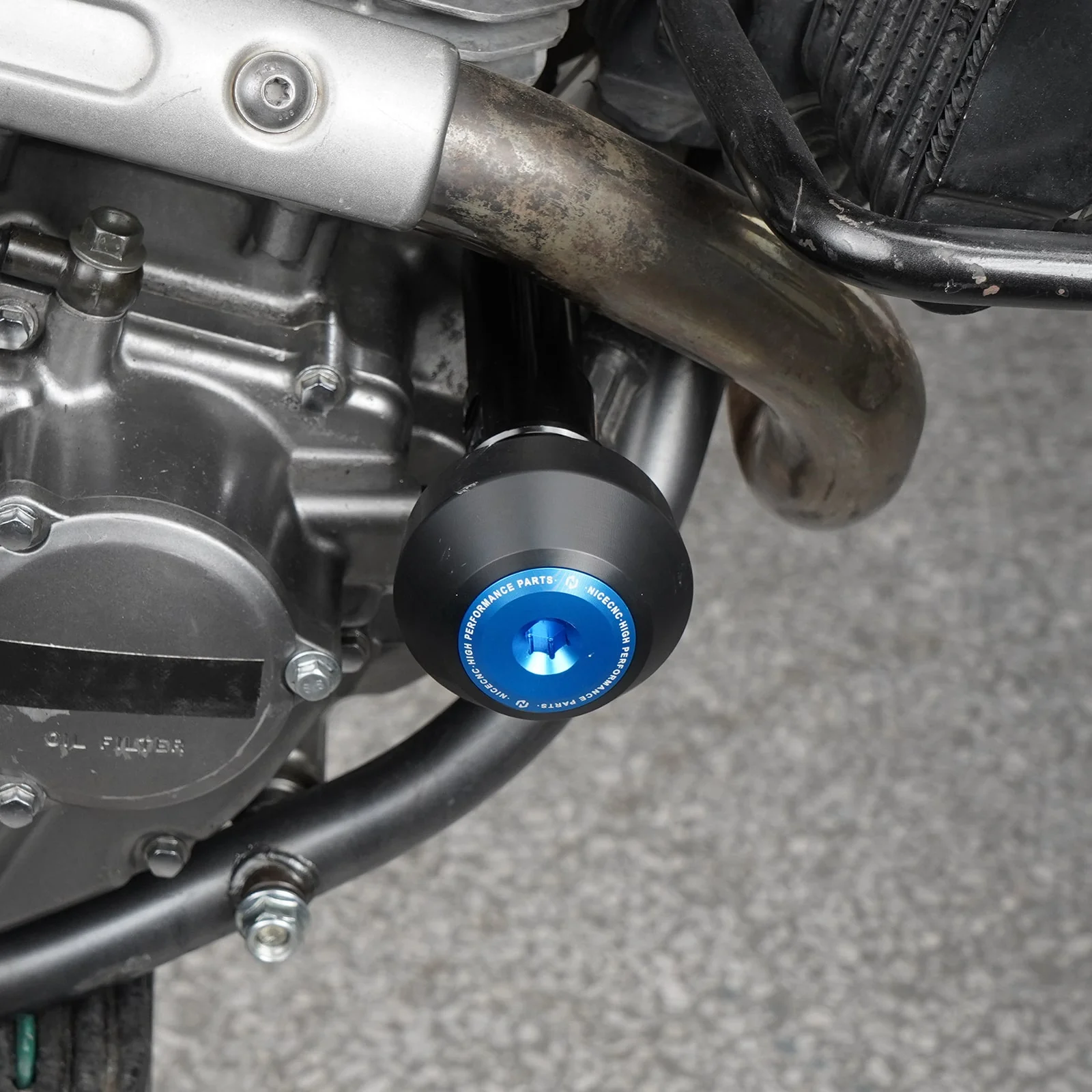 Frame Sliders Engine Guard Crash Protector For Suzuki DR650 S / SE 1996–2025 - Image 5