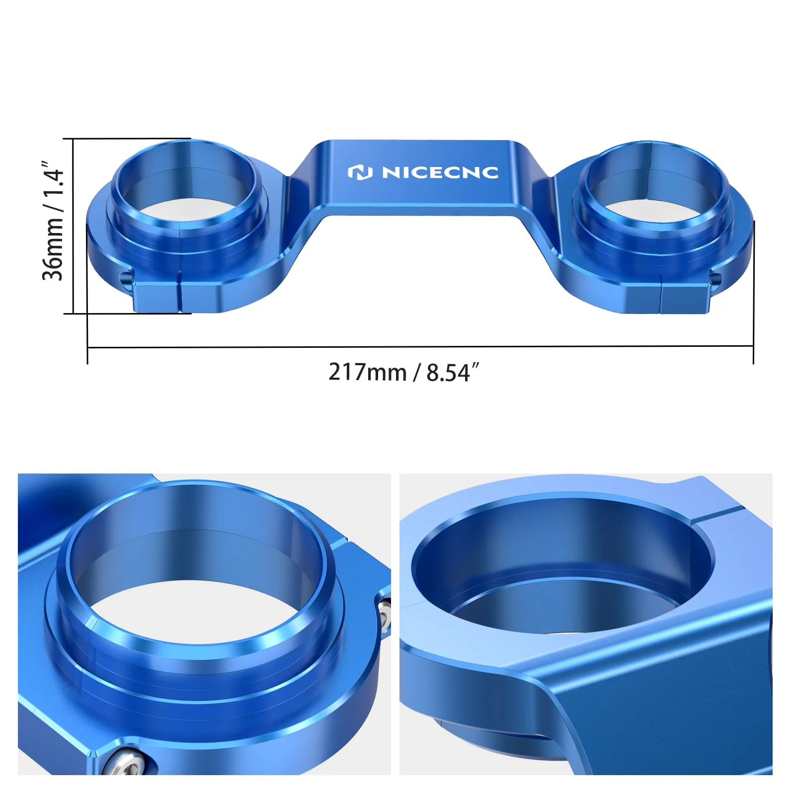 Front Fork Stabilizer Brace Clamp Bracket For Suzuki DR650 S / SE 1996-2024 - Image 11