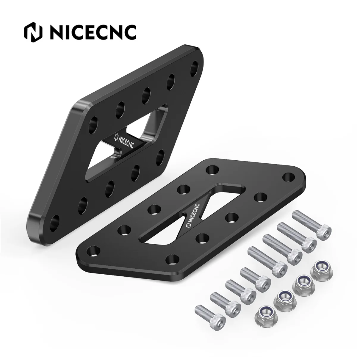 Passenger Foot Peg Support Extension Relocation Brackets For Suzuki DR650 S / SE