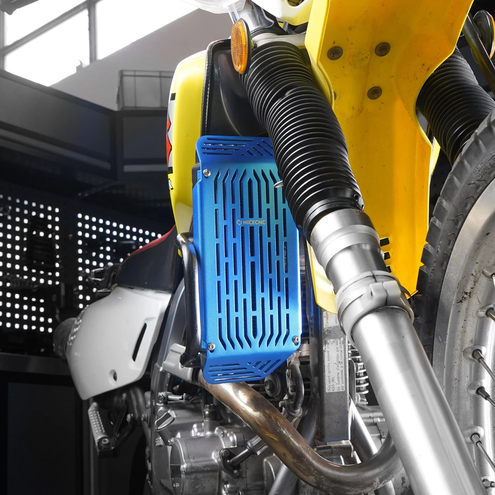 Radiator Protector Oil Cooler Cover Guard For Suzuki DR650 S / SE 1996-2025 - Image 15