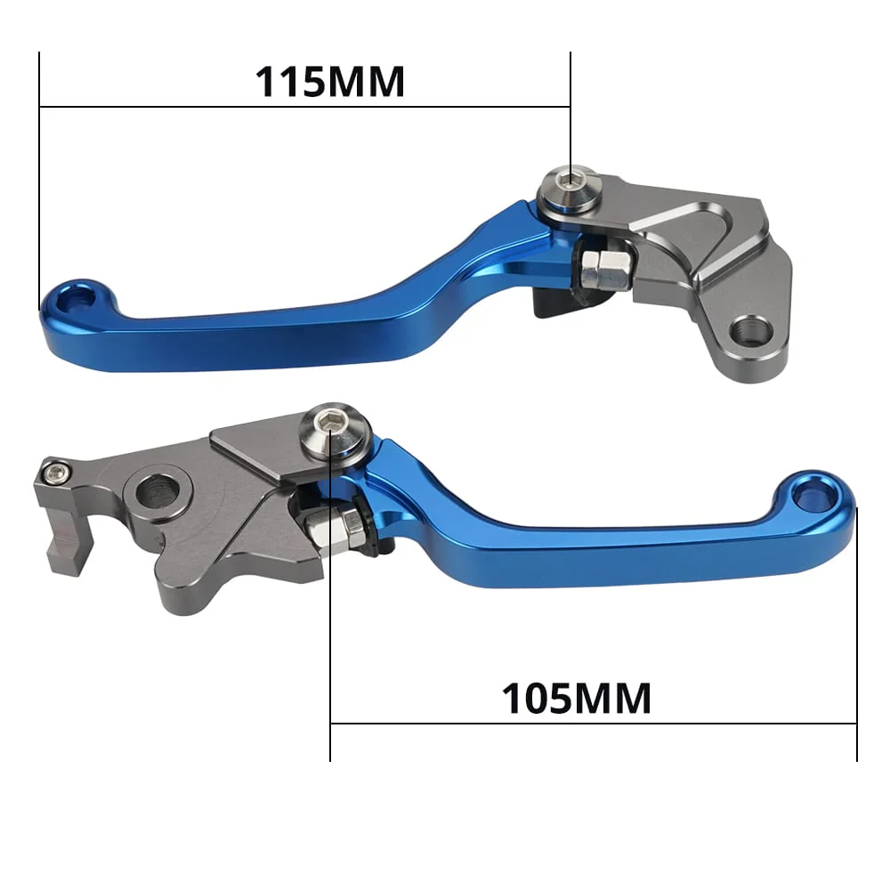 CNC Pivot Brake Clutch Levers For Suzuki  DRZ400S/SM/DR250R - Image 4