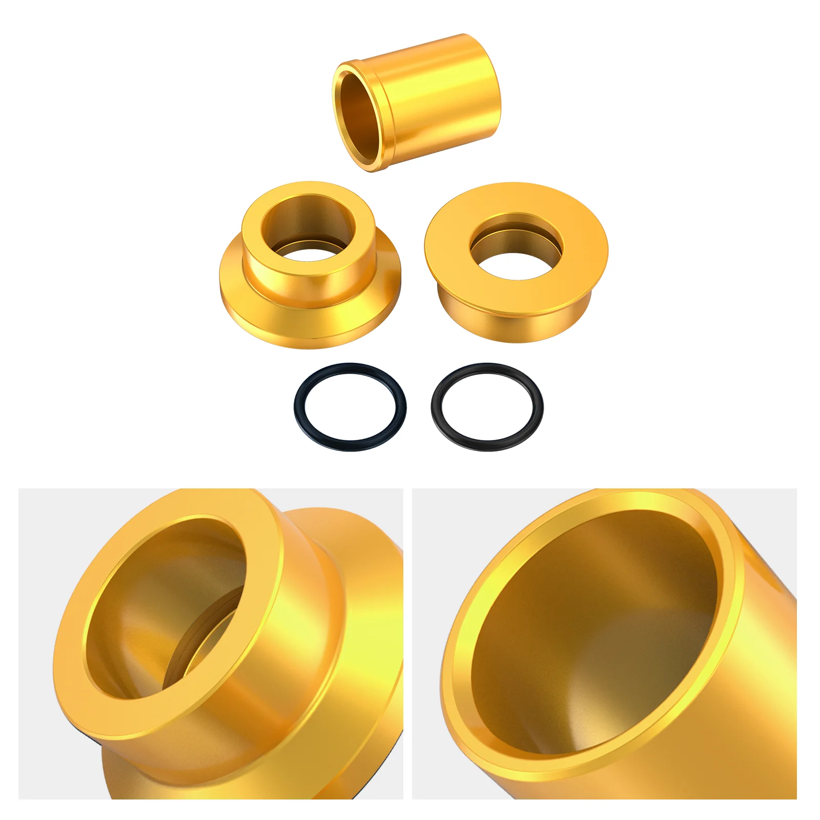 Front Rear Wheel Spacers Set For Suzuki DRZ400S DRZ400E DRZ400SM - Image 11