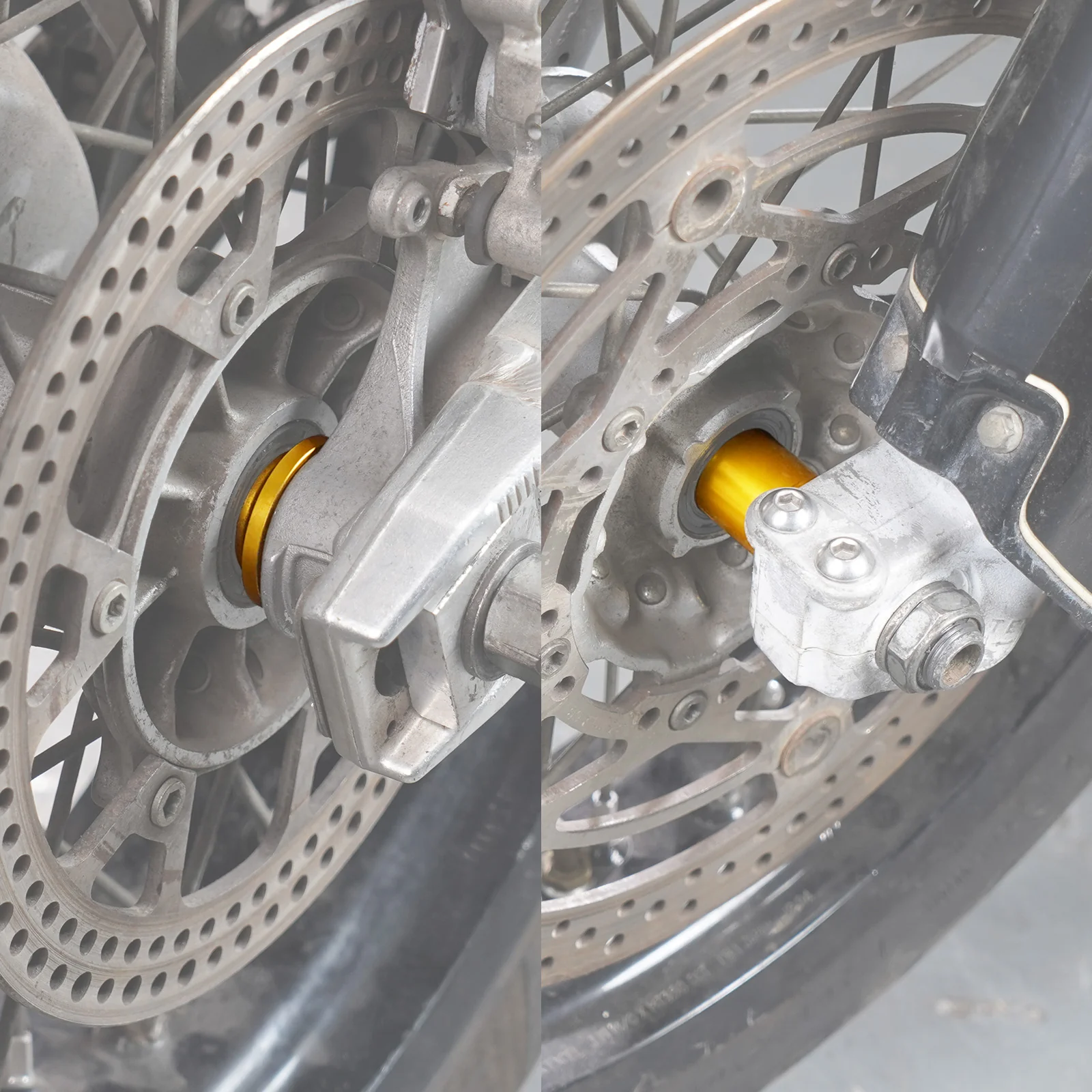Front Rear Wheel Spacers Set For Suzuki DRZ400S DRZ400E DRZ400SM - Image 2