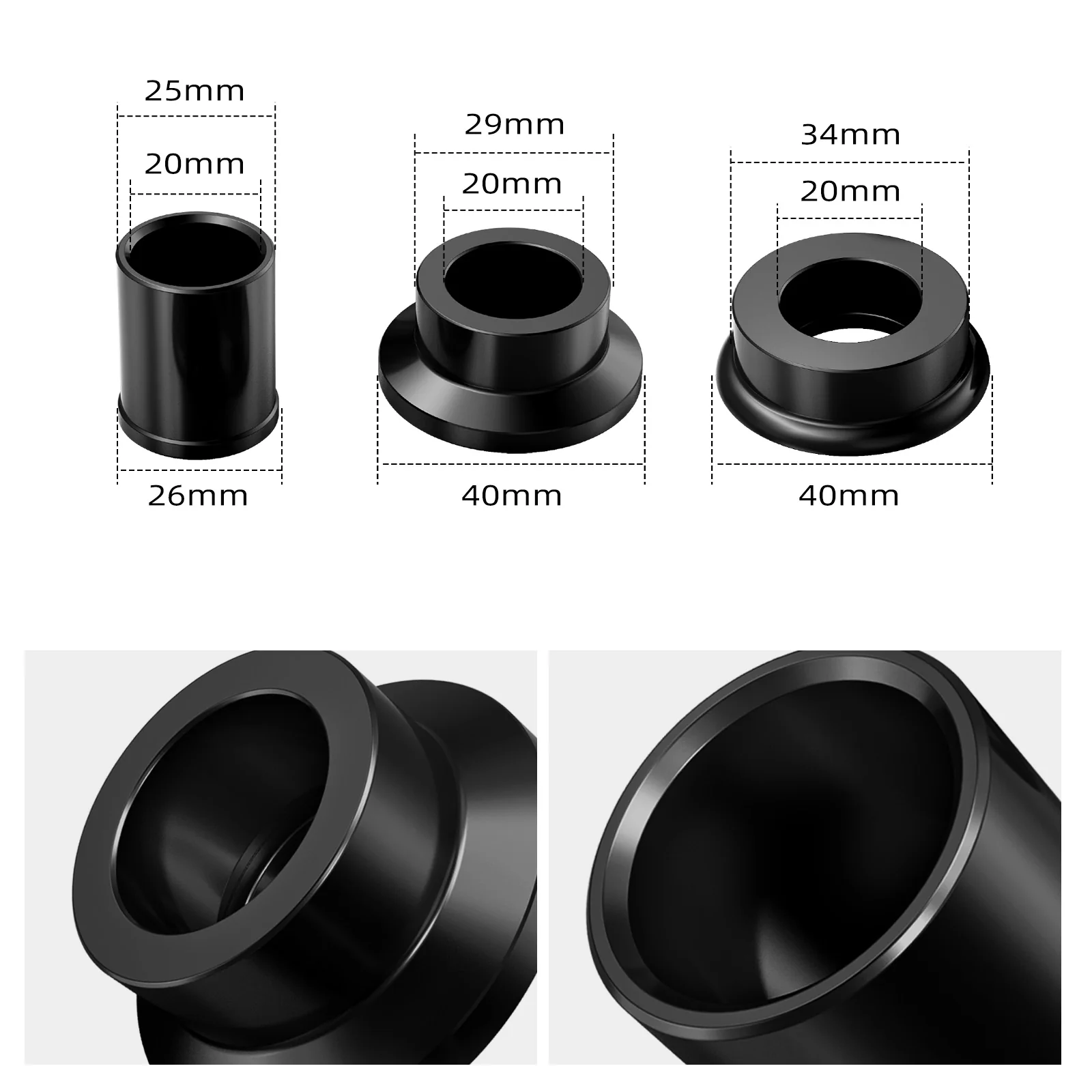 Front Rear Wheel Spacers Set For Suzuki DRZ400S DRZ400E DRZ400SM - Image 20
