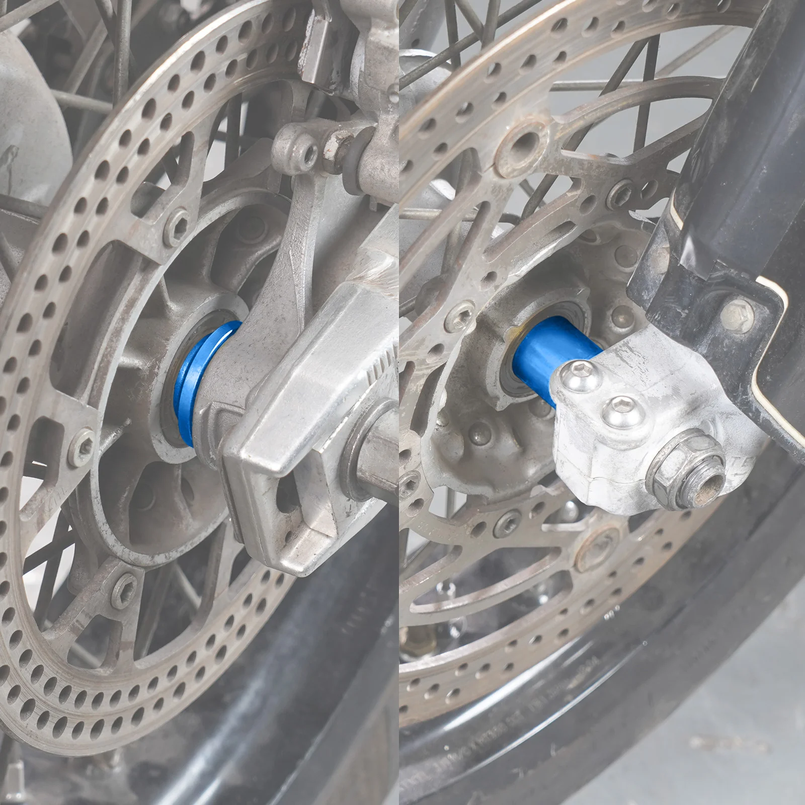 Front Rear Wheel Spacers Set For Suzuki DRZ400S DRZ400E DRZ400SM - Image 3