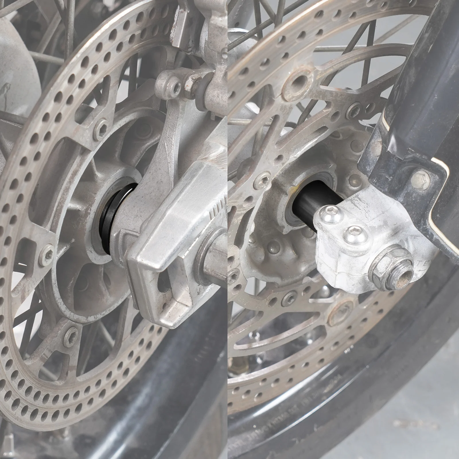 Front Rear Wheel Spacers Set For Suzuki DRZ400S DRZ400E DRZ400SM - Image 4