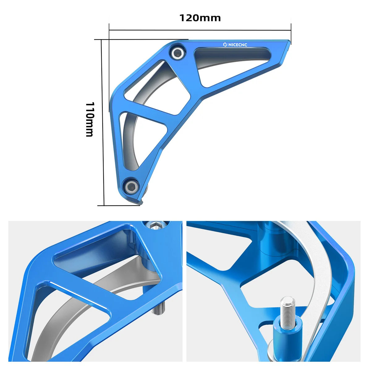 Front Sprocket Guard Chain Cover For Suzuki DRZ400S / SM 2000-2024 - Image 10