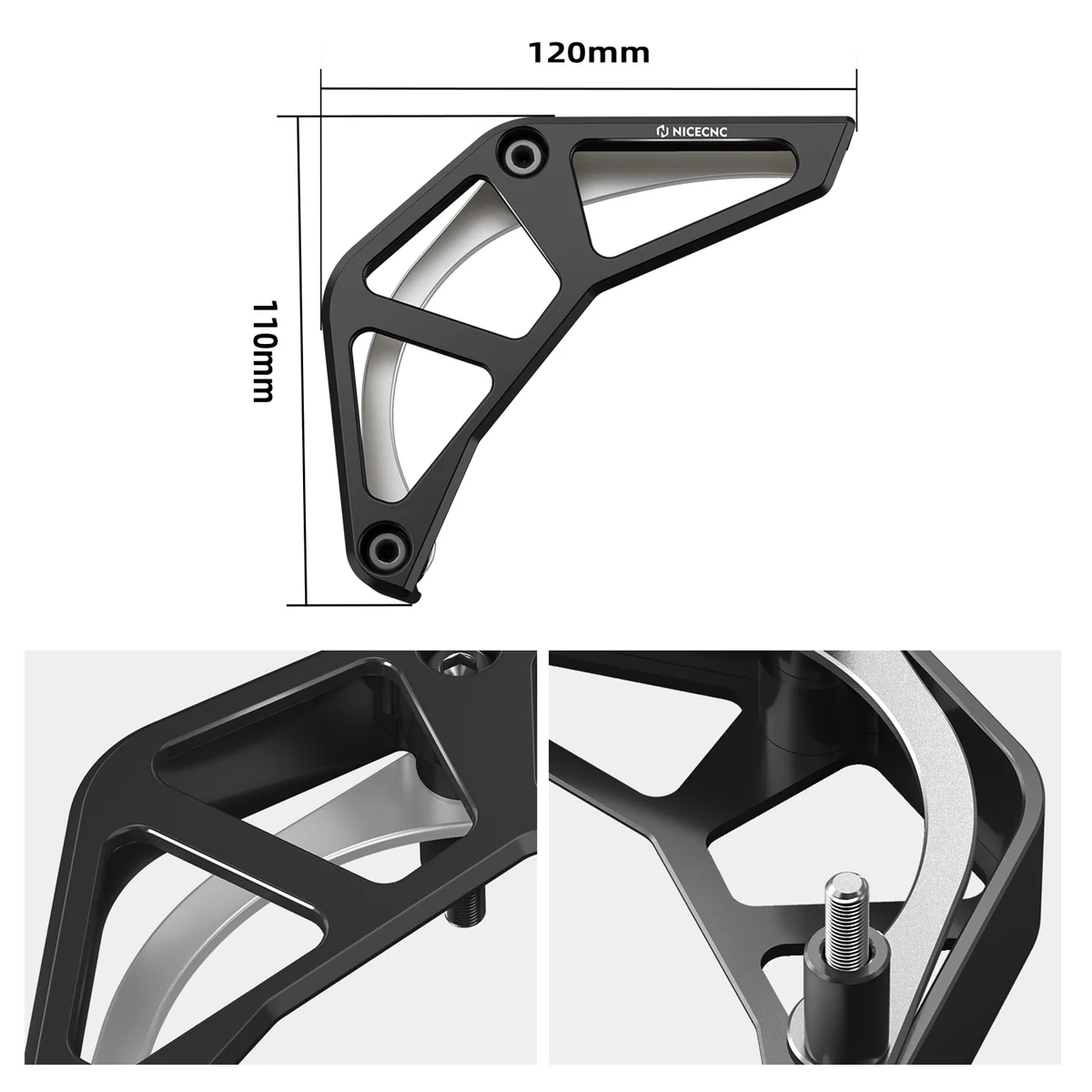 Front Sprocket Guard Chain Cover For Suzuki DRZ400S / SM 2000-2024 - Image 14