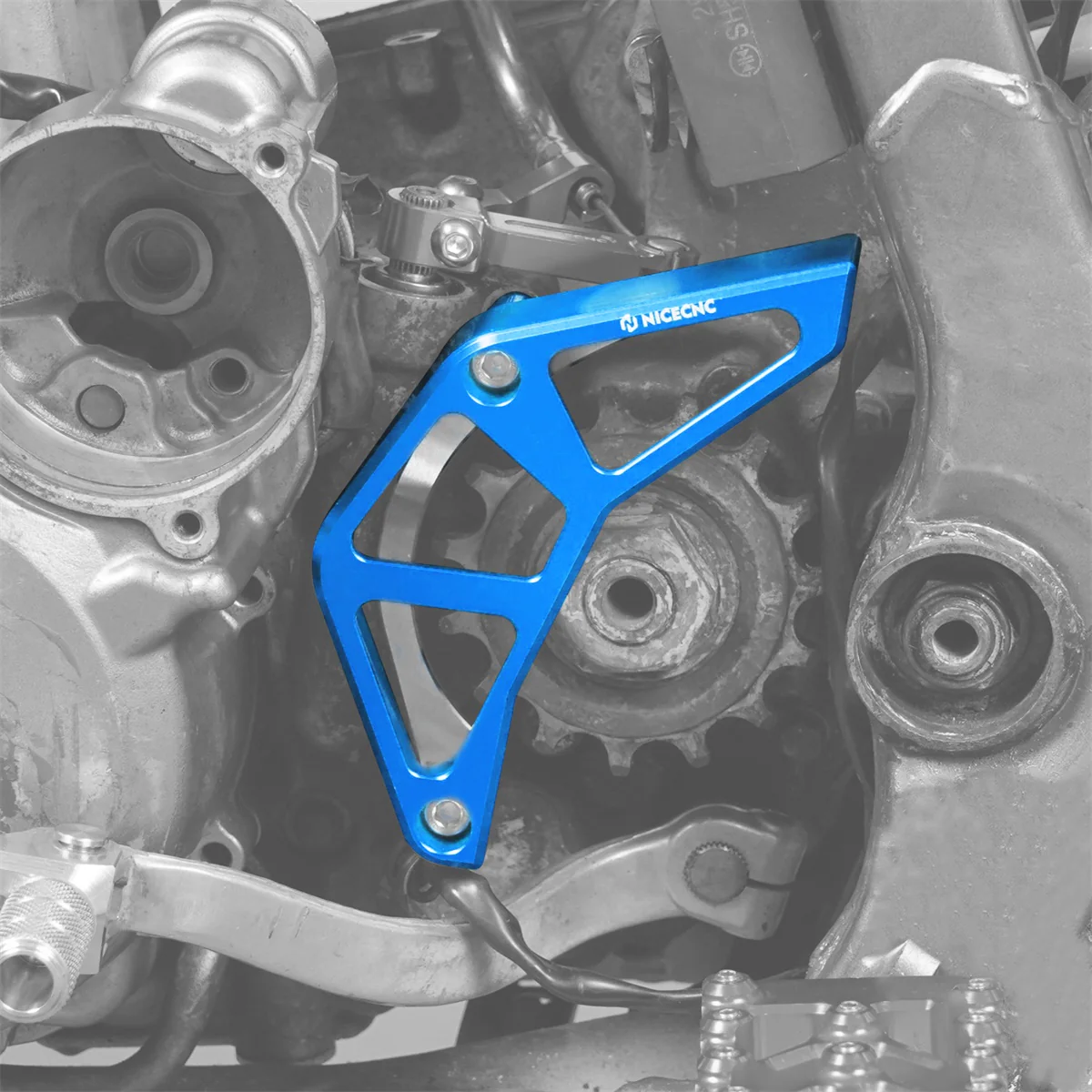 Front Sprocket Guard Chain Cover For Suzuki DRZ400S / SM 2000-2024 - Image 3