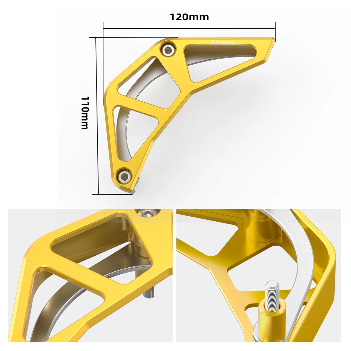 Front Sprocket Guard Chain Cover For Suzuki DRZ400S / SM 2000-2024 - Image 6