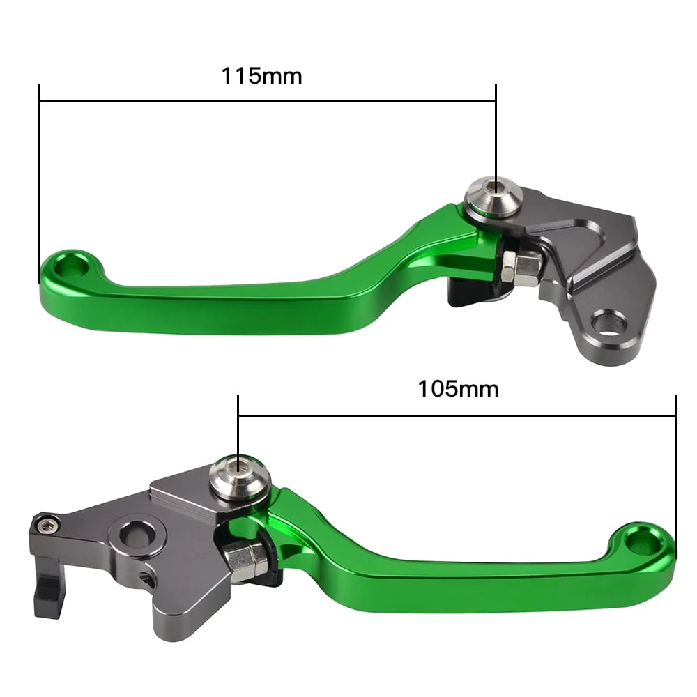 CNC Billet Brake and Clutch Levers For Suzuki RMX250S 1993-1995 - Image 10