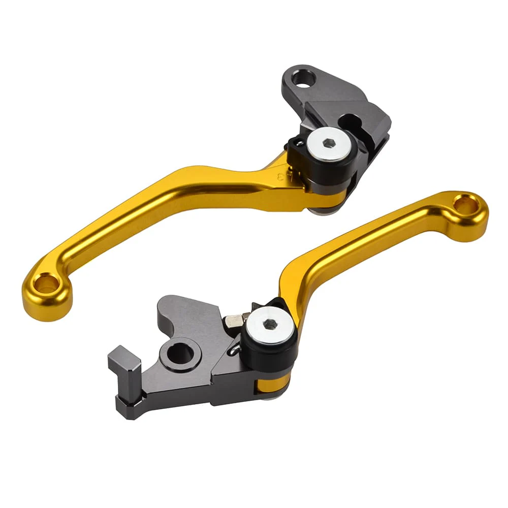 CNC Billet Brake and Clutch Levers For Suzuki RMX250S 1993-1995 - Image 2