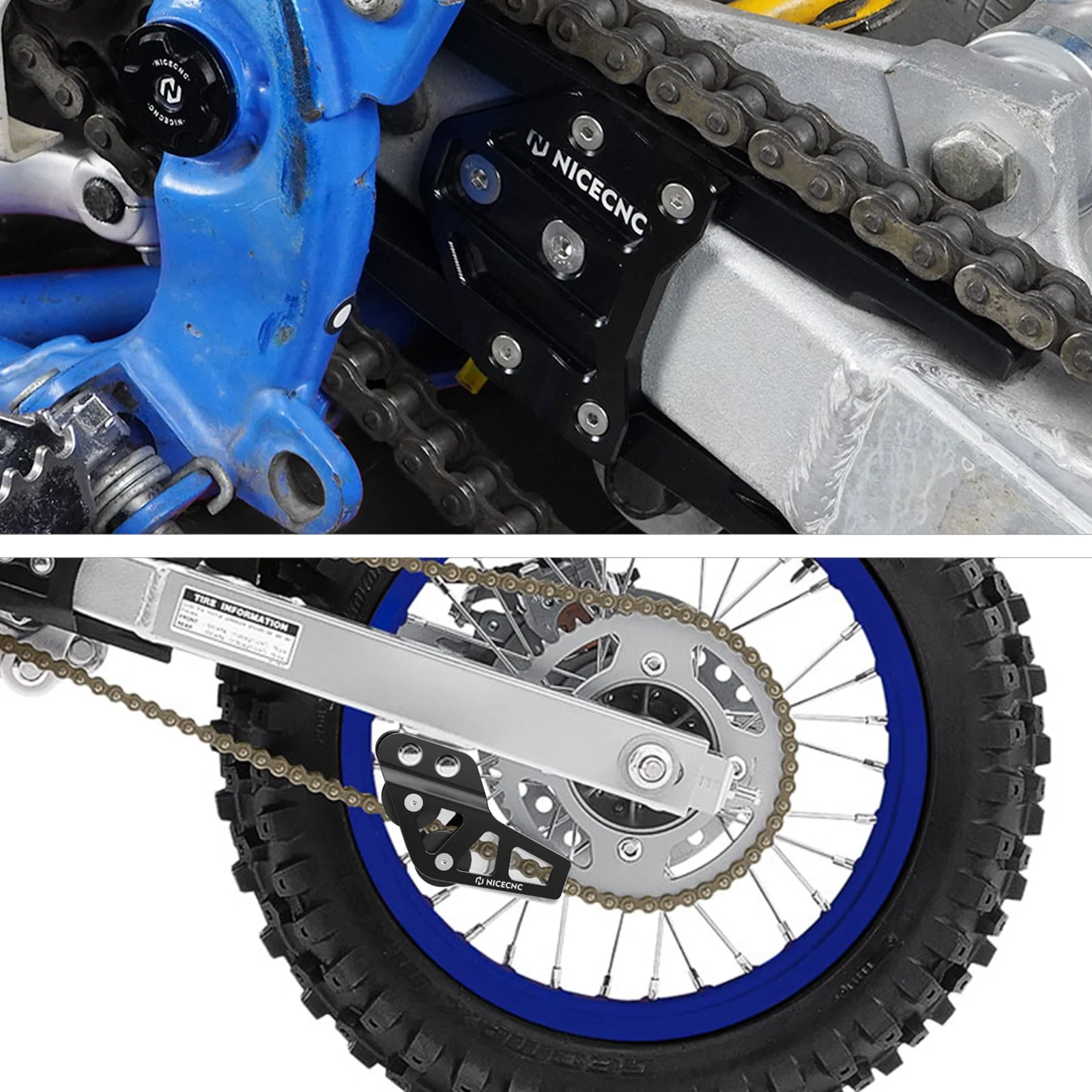 Swingarm Chain Guard Slider For Yamaha YZ85 YZ 85 2002-2021 - Image 13