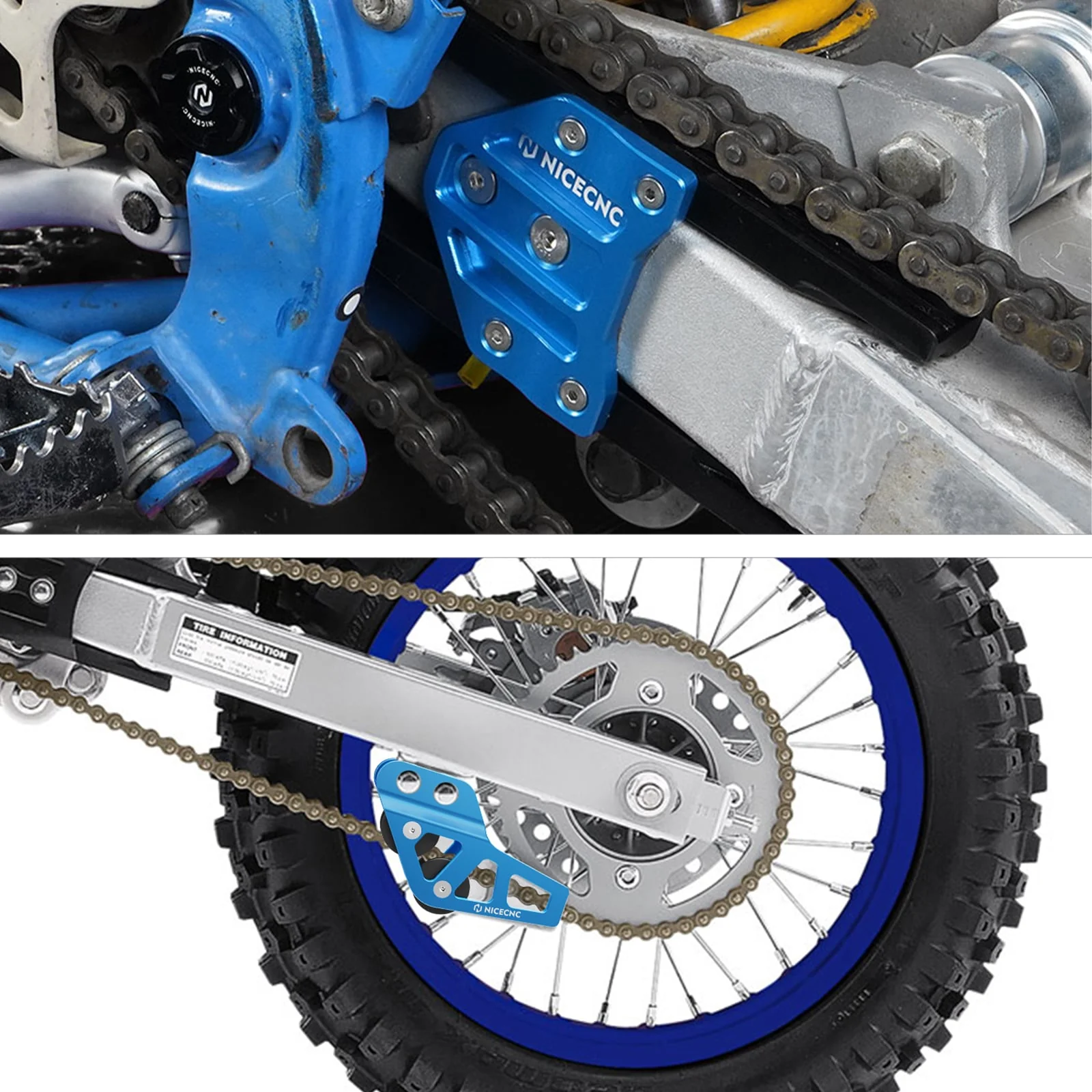 Swingarm Chain Guard Slider For Yamaha YZ85 YZ 85 2002-2021 - Image 15
