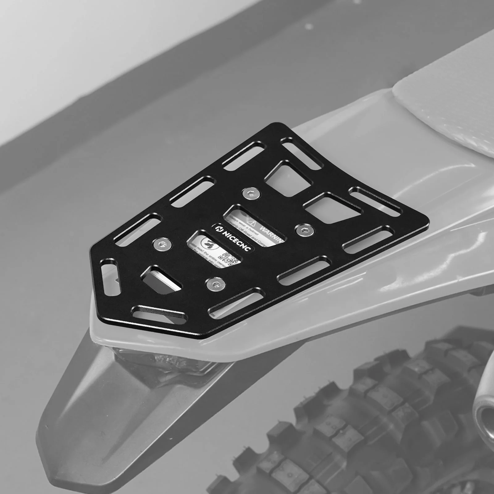 Universal Tail Rack For Dirt Dualsport Enduro Bike For KTM Husqvarna Beta GasGas Honda Yamaha - Image 2