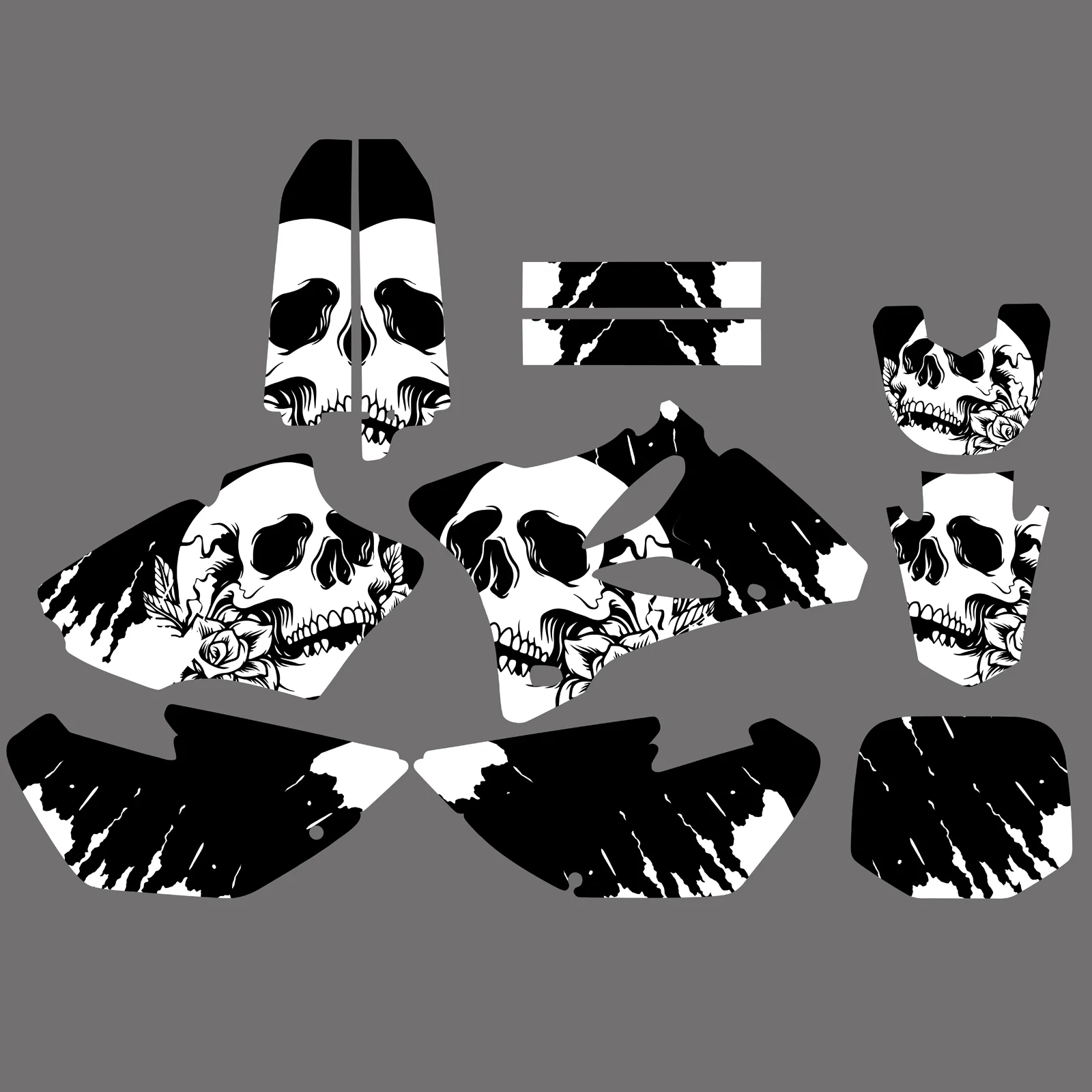 Team Graphics Backgrounds Decals Stickers For Yamaha YZ85 2002-2014 - Image 2