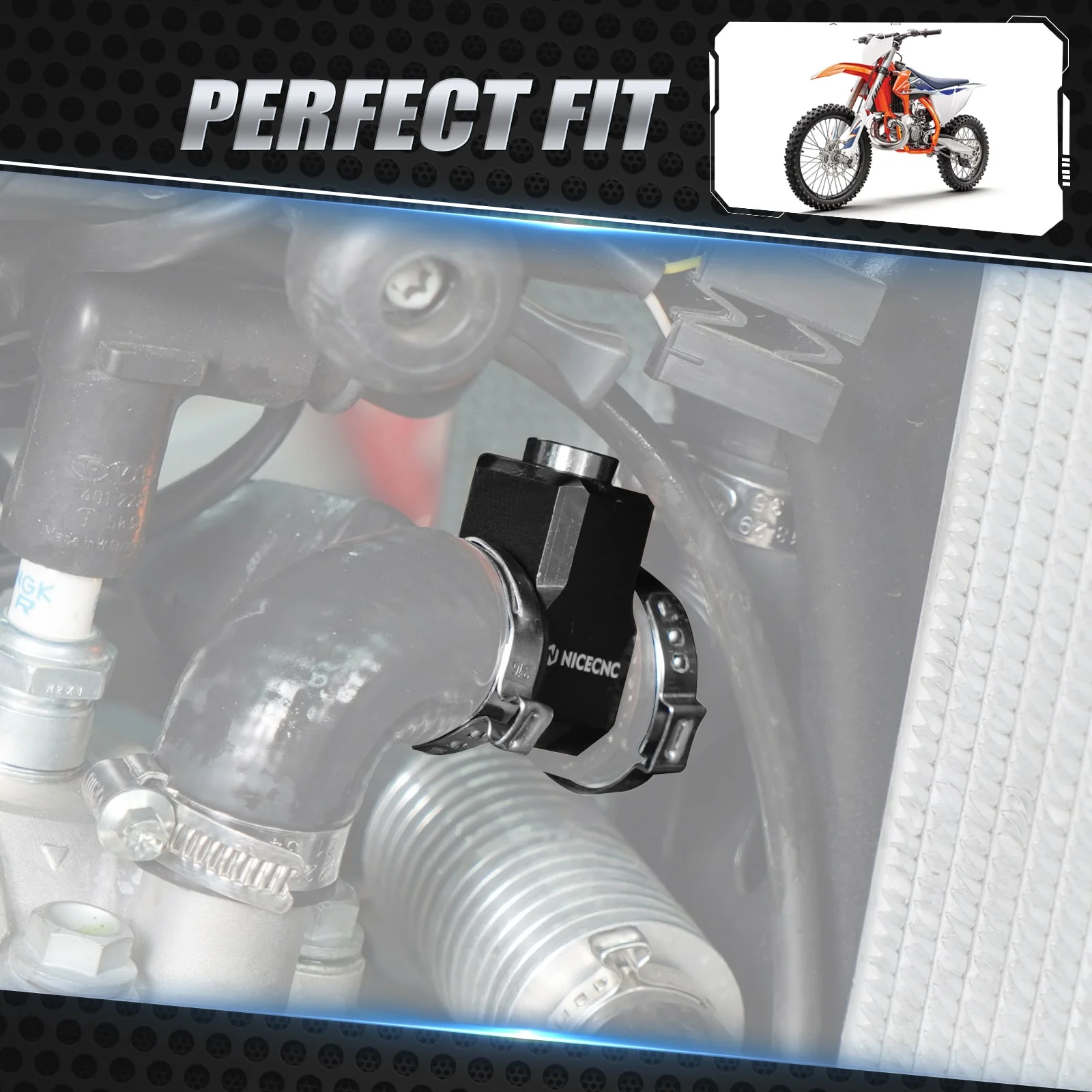 Temperature Sensor Adapter Connector For KTM Husqvarna GasGas 250 300 2023-2024 - Image 3