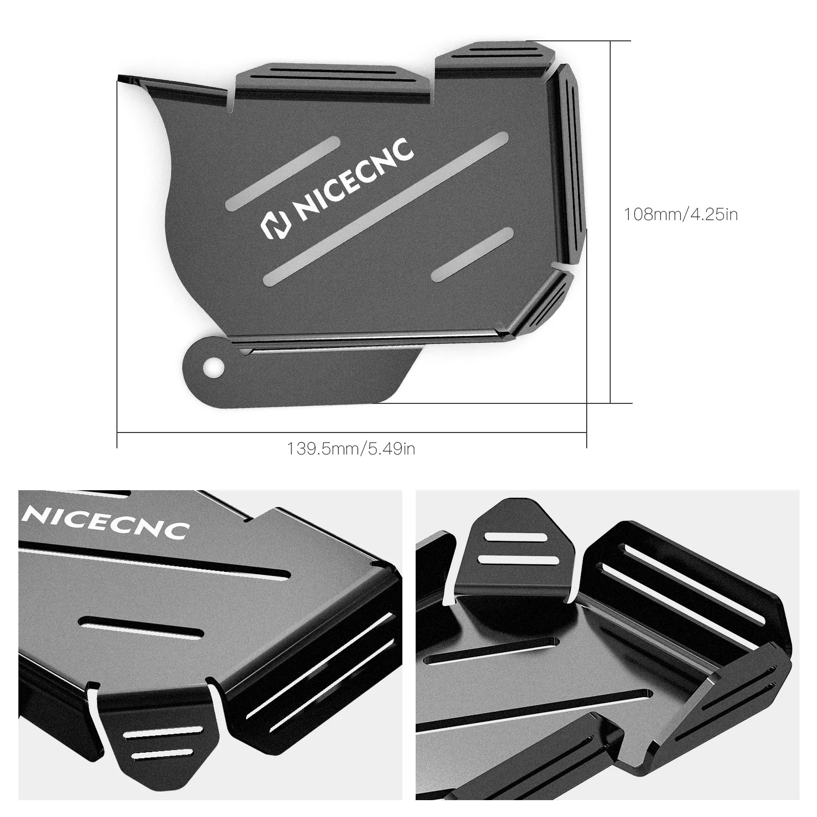 UTV Throttle Body Cover Guard Protector For Polaris RZR XP 4 TURBO EPS - Image 12