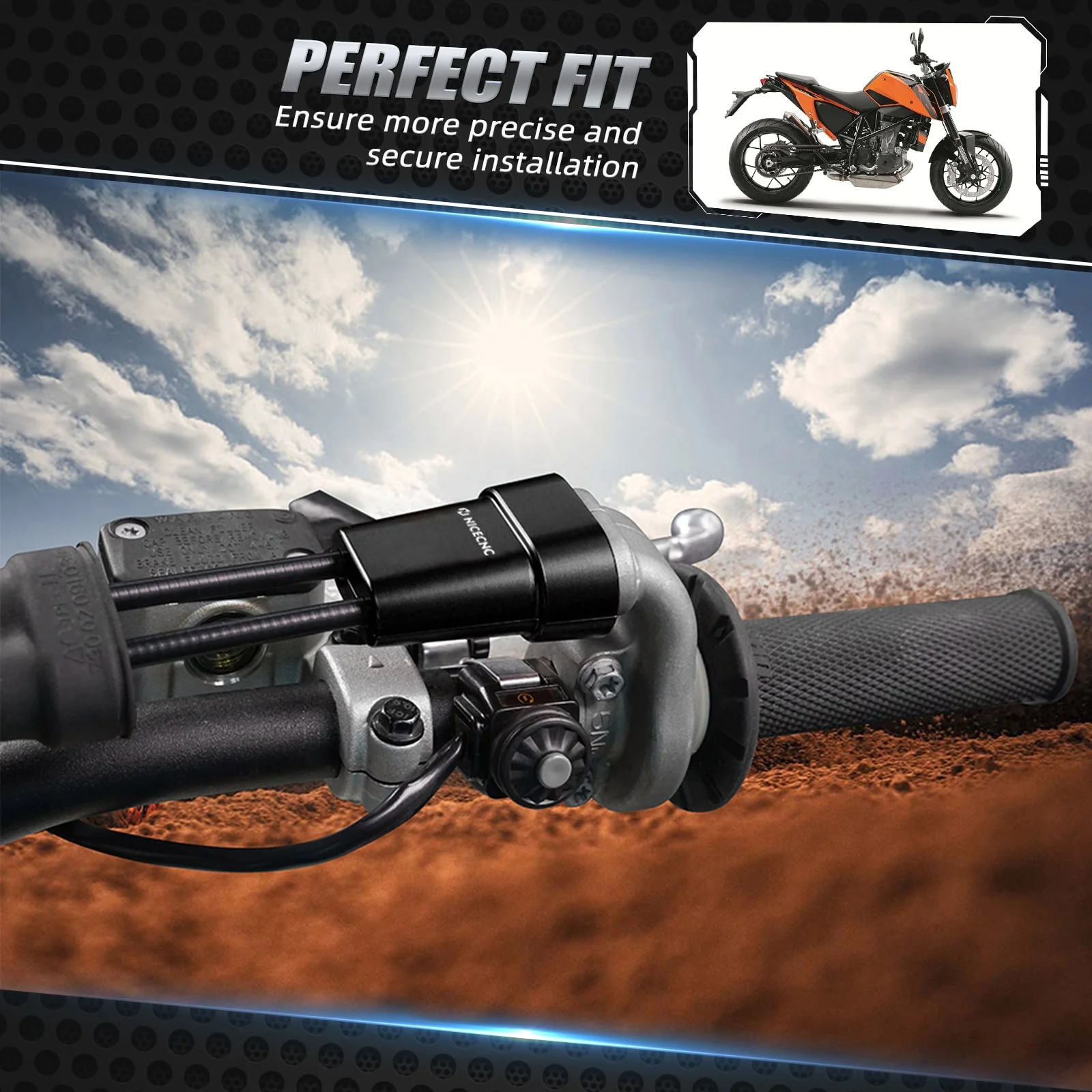 Throttle Cable Guard Cover Protection For KTM 125-500 - Image 4